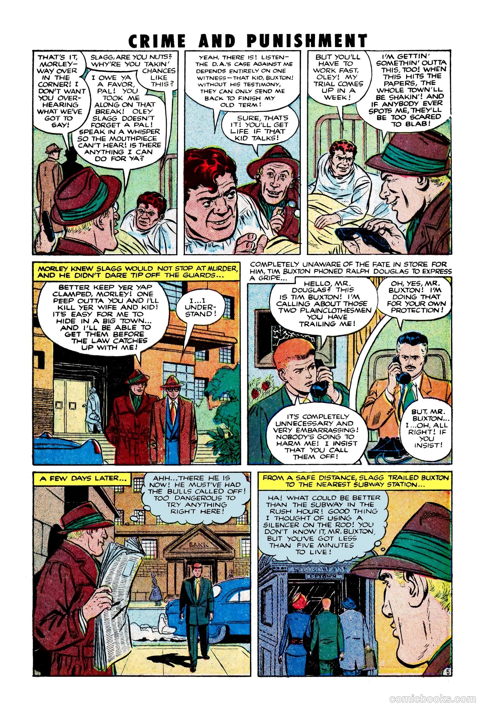 Crime and Punishment #54 (1952) — page 7 of 36