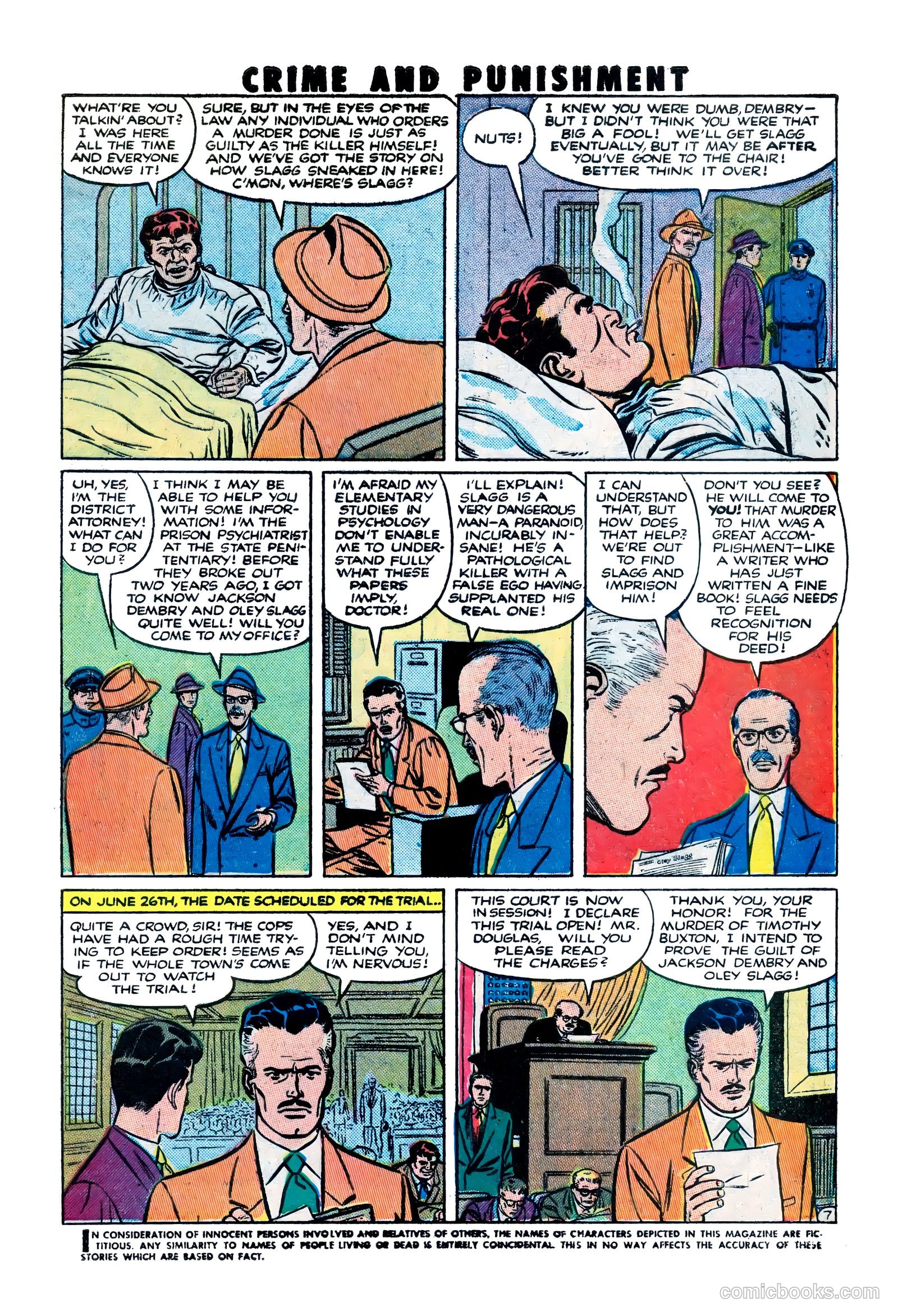 Crime and Punishment #54 (1952) — page 9 of 36