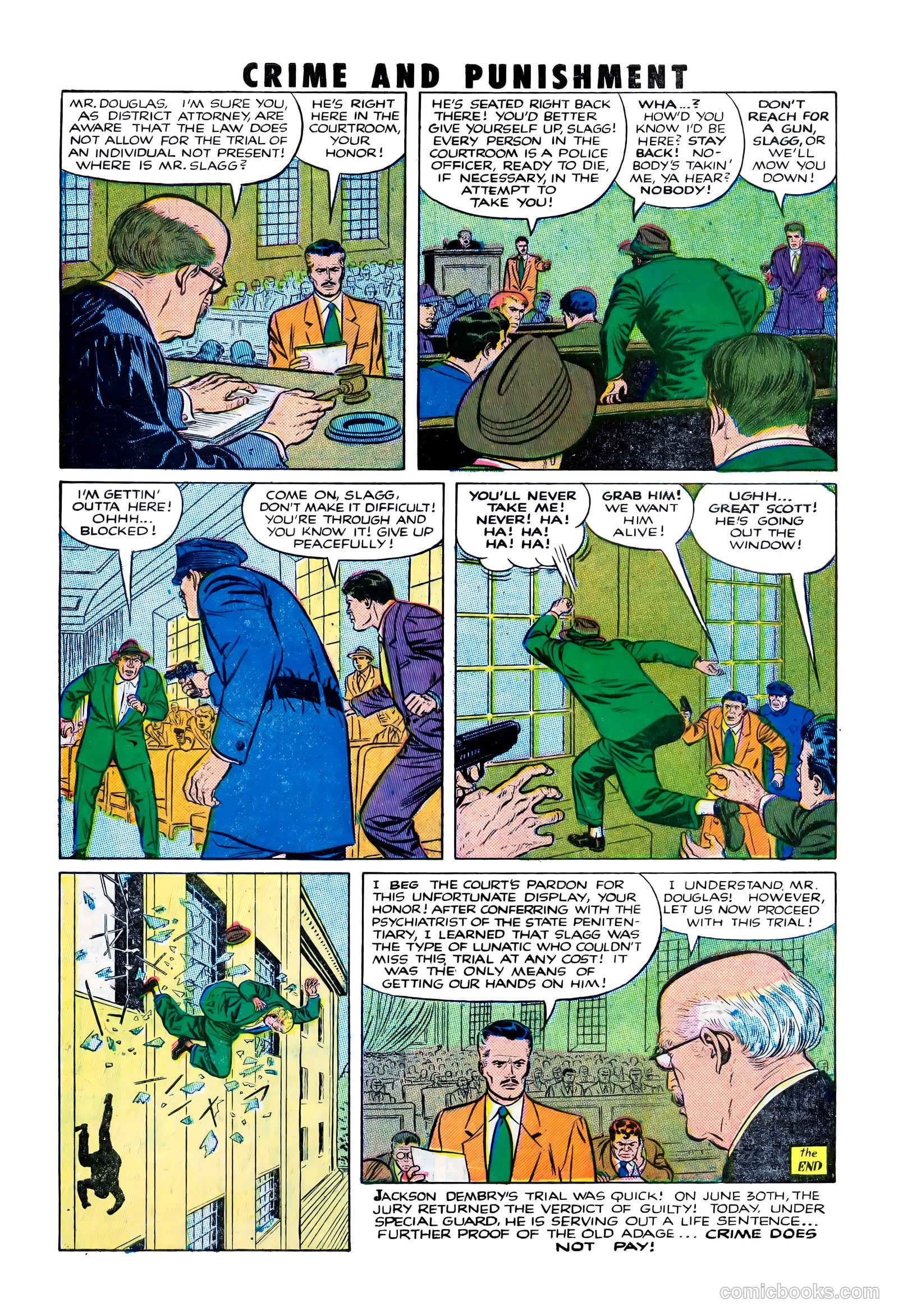 Crime and Punishment #54 (1952) — page 10 of 36