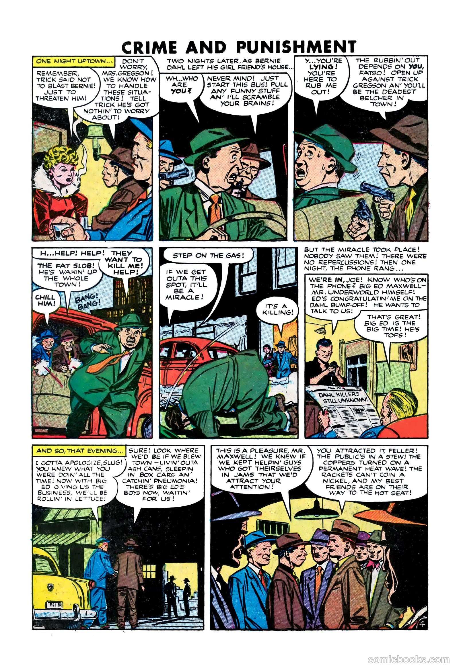 Crime and Punishment #54 (1952) — page 16 of 36