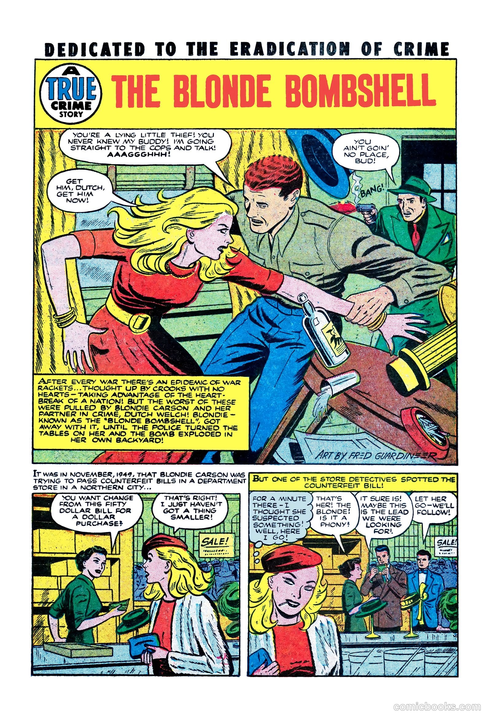 Crime and Punishment #54 (1952) — page 21 of 36