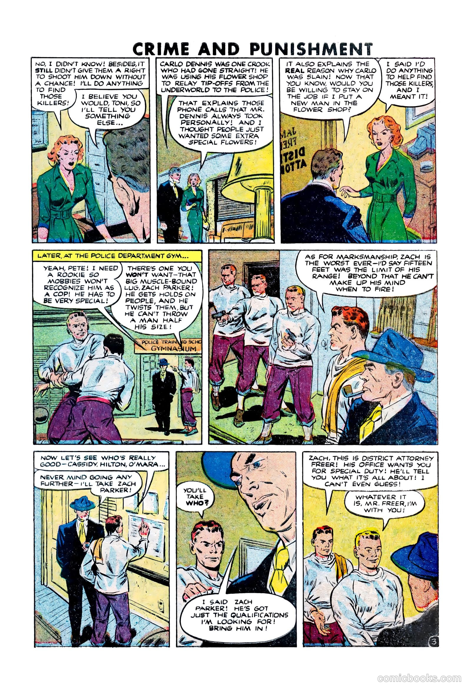 Crime and Punishment #54 (1952) — page 29 of 36