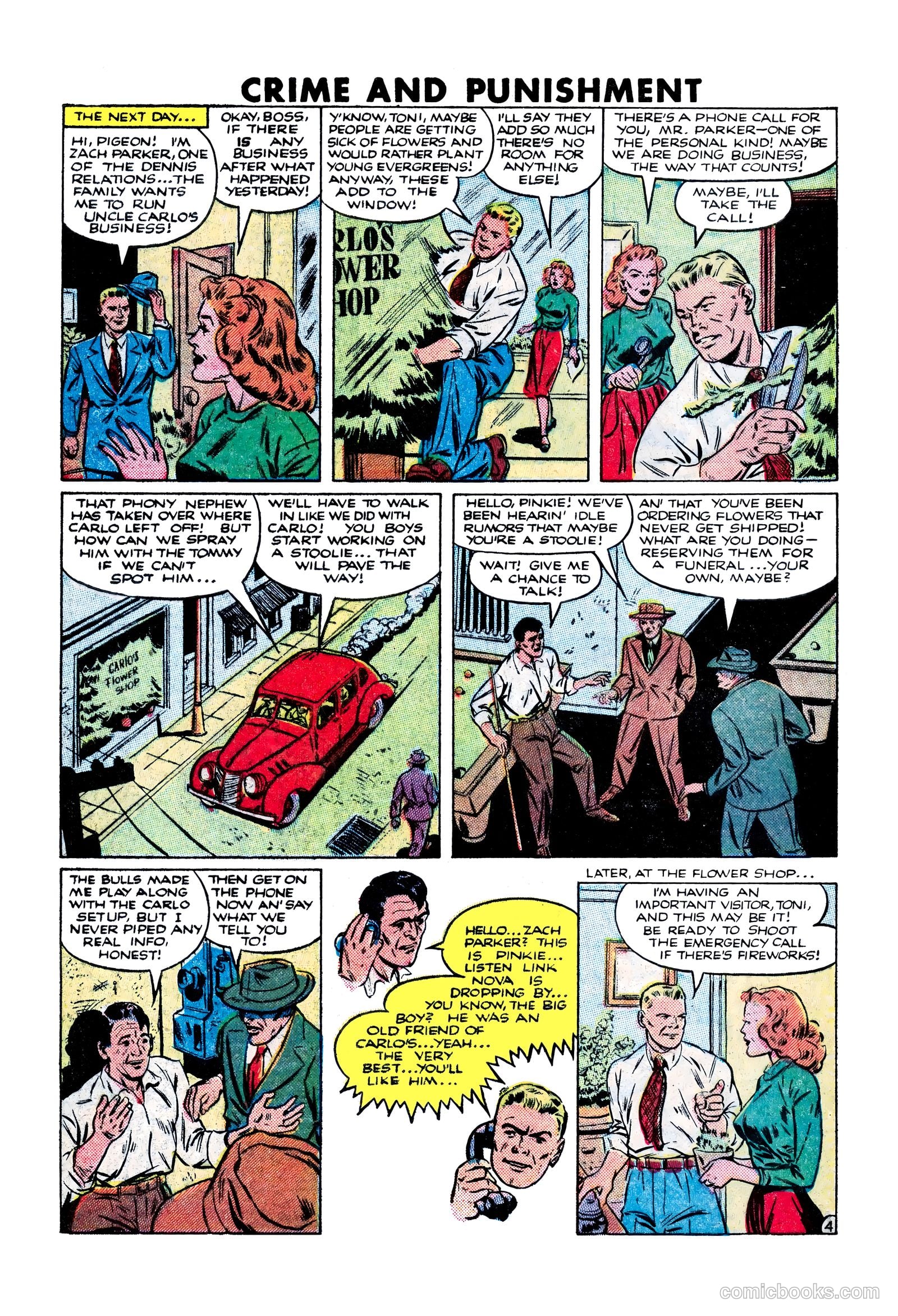 Crime and Punishment #54 (1952) — page 30 of 36