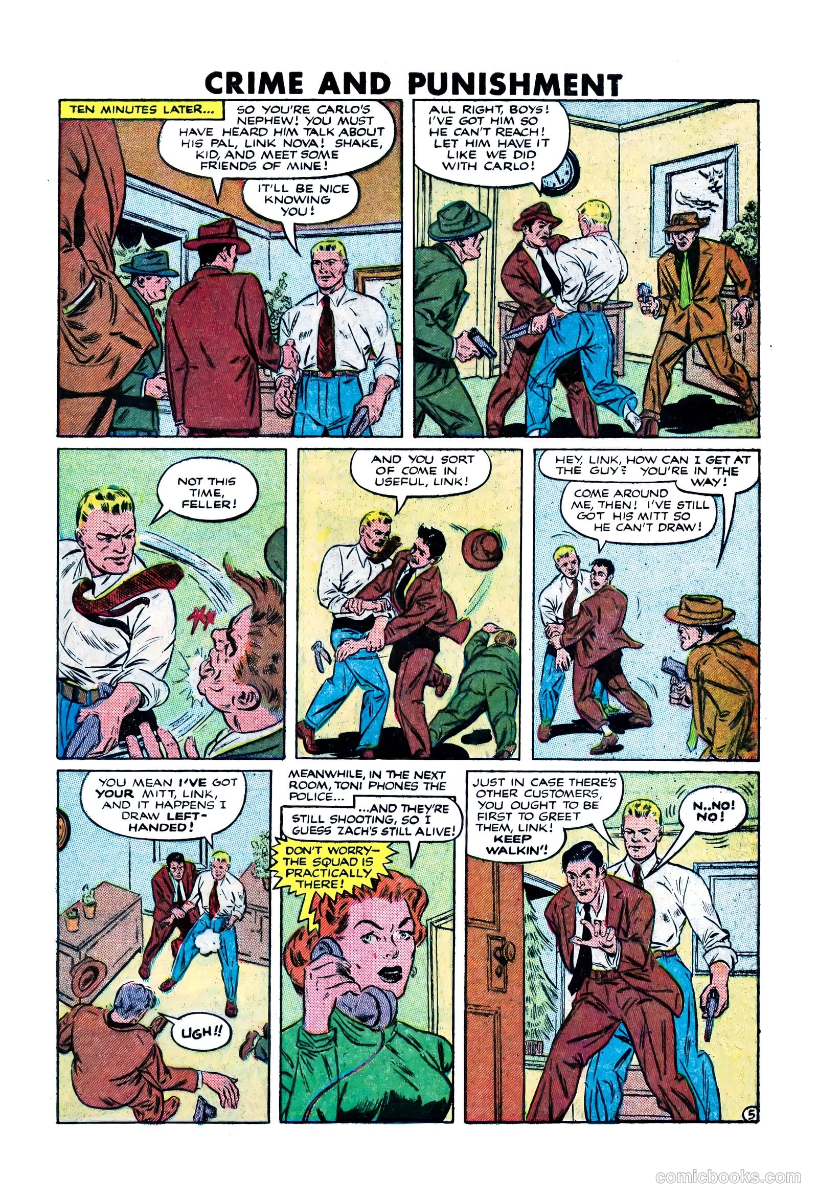 Crime and Punishment #54 (1952) — page 31 of 36