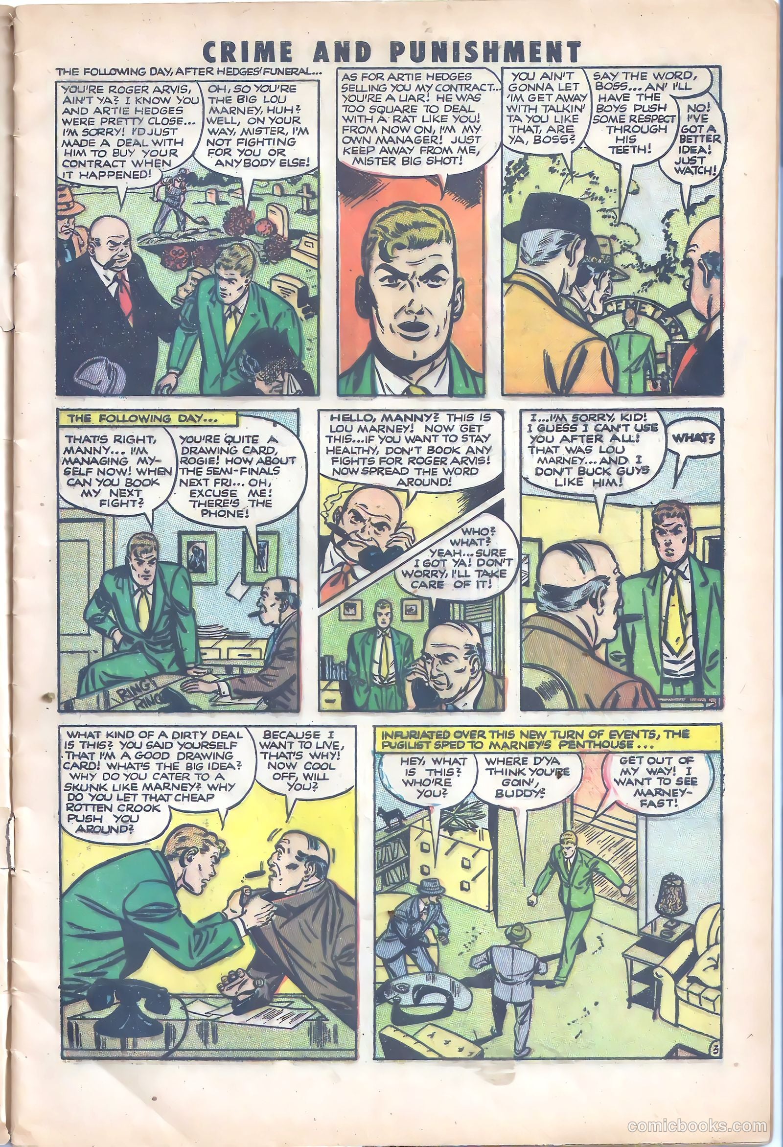 Crime and Punishment #55 (1952) — page 5 of 36
