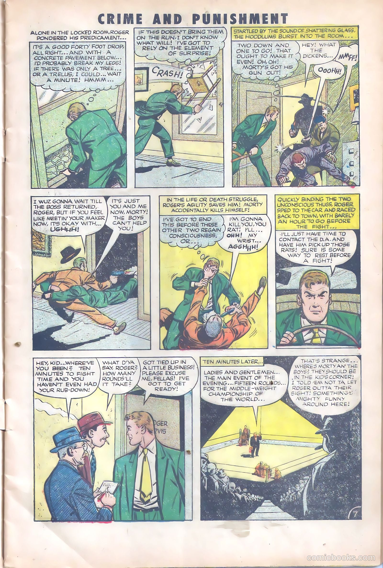 Crime and Punishment #55 (1952) — page 9 of 36
