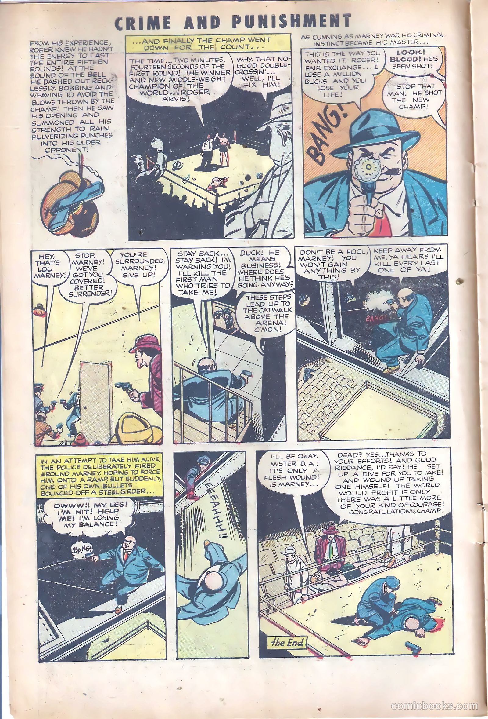 Crime and Punishment #55 (1952) — page 10 of 36