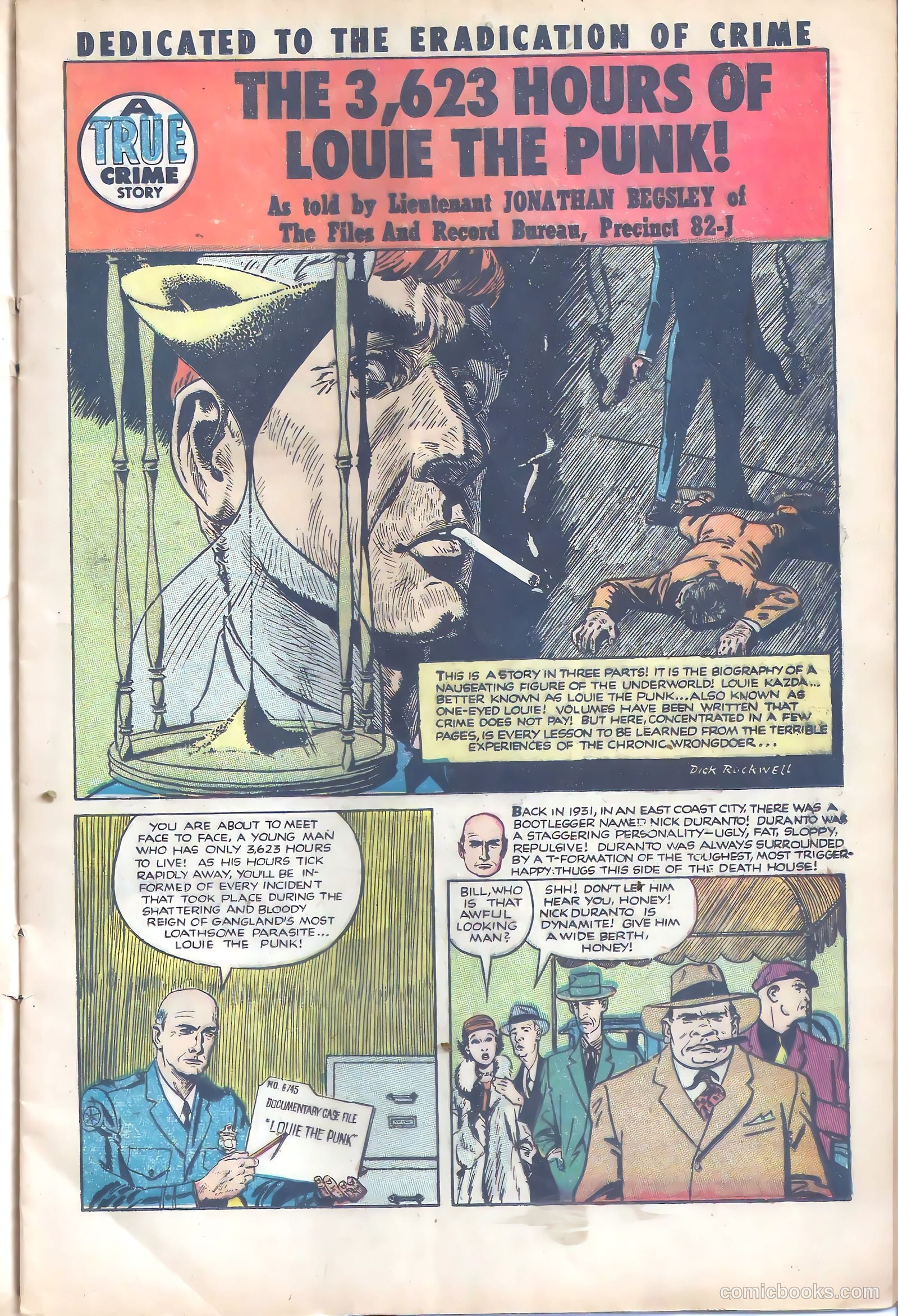 Crime and Punishment #55 (1952) — page 13 of 36