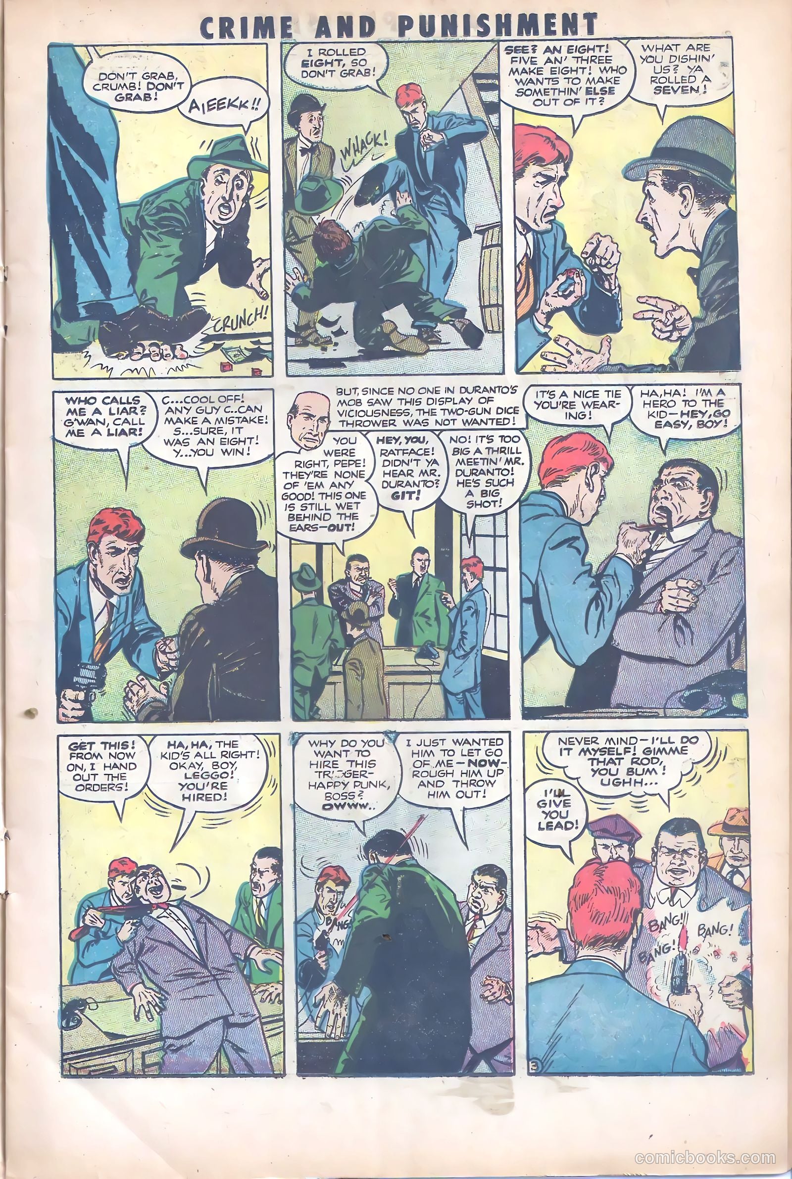 Crime and Punishment #55 (1952) — page 15 of 36