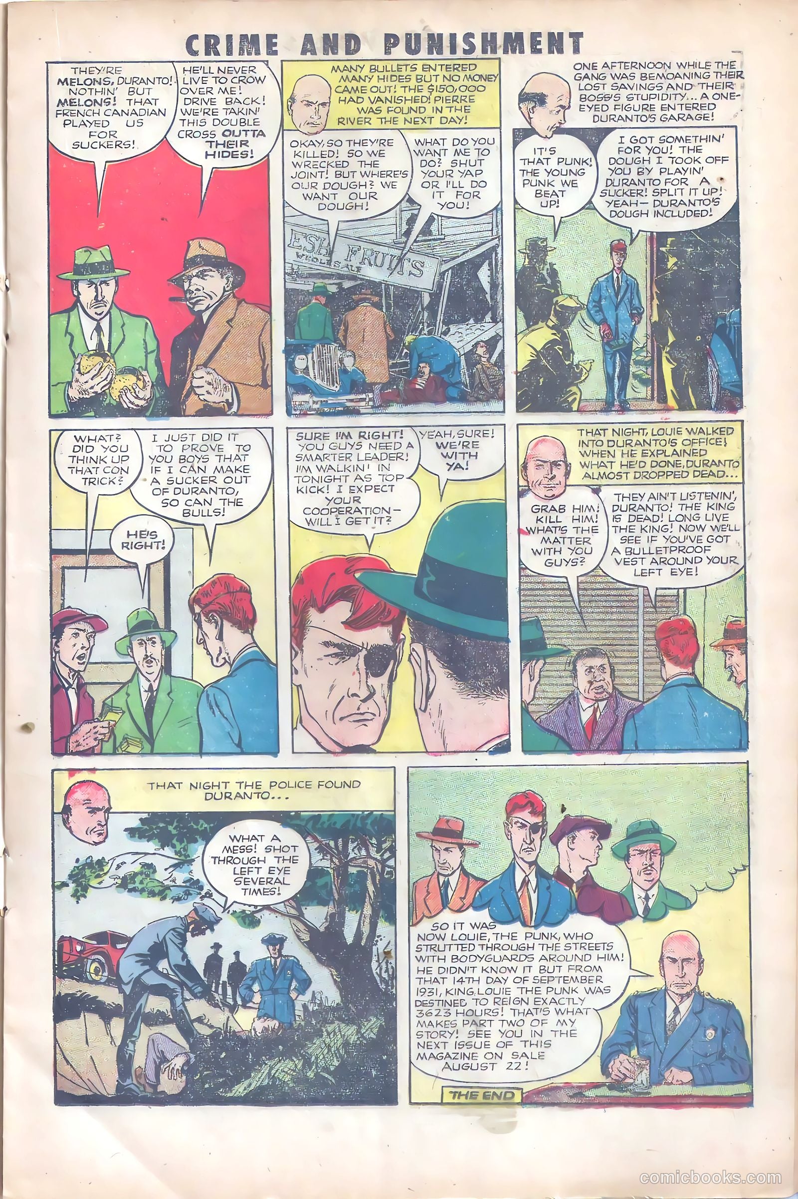 Crime and Punishment #55 (1952) — page 17 of 36