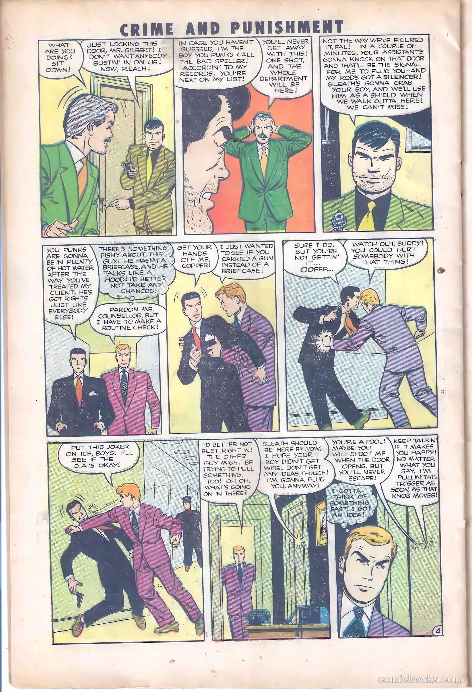 Crime and Punishment #55 (1952) — page 24 of 36