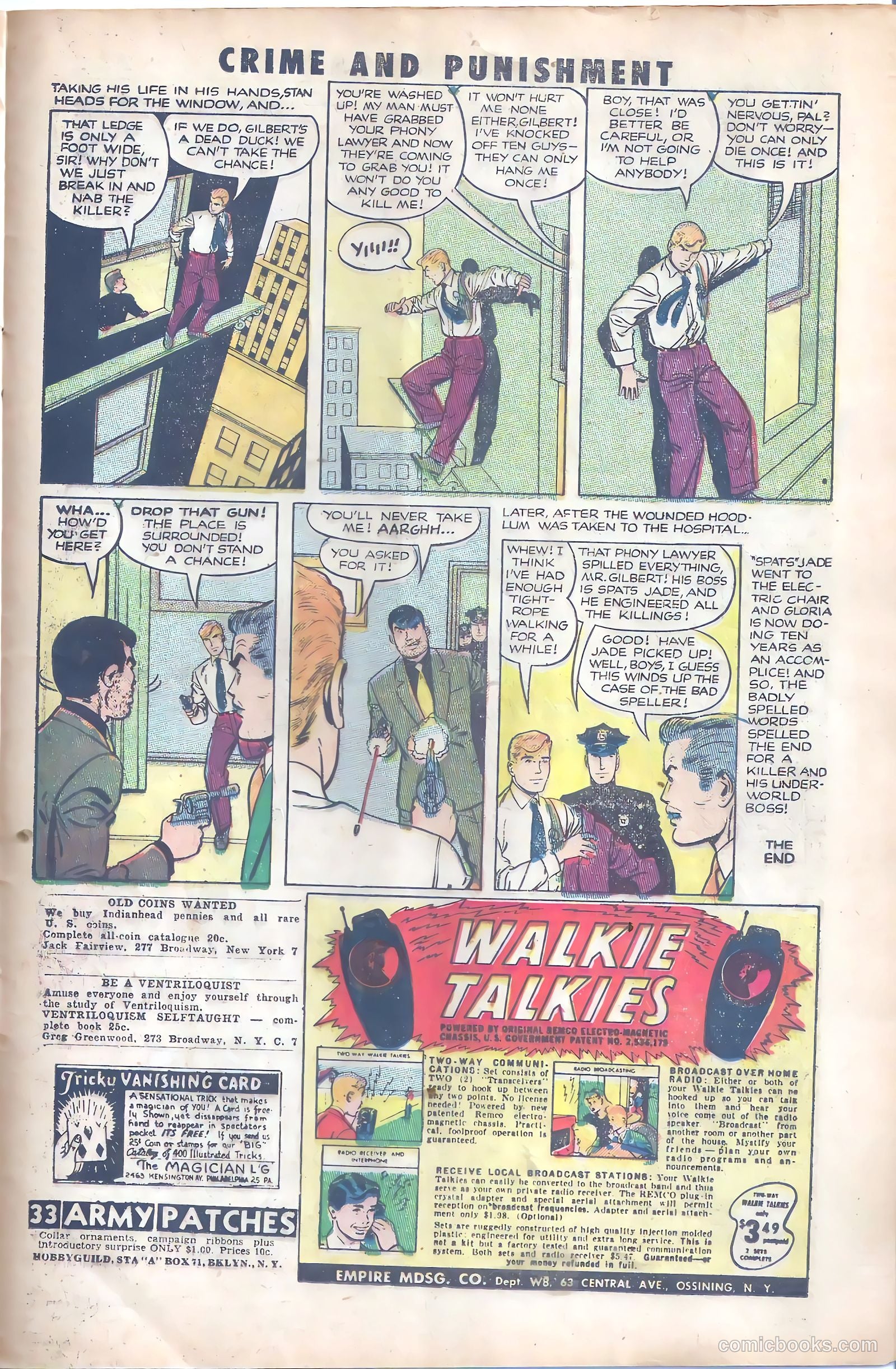Crime and Punishment #55 (1952) — page 25 of 36