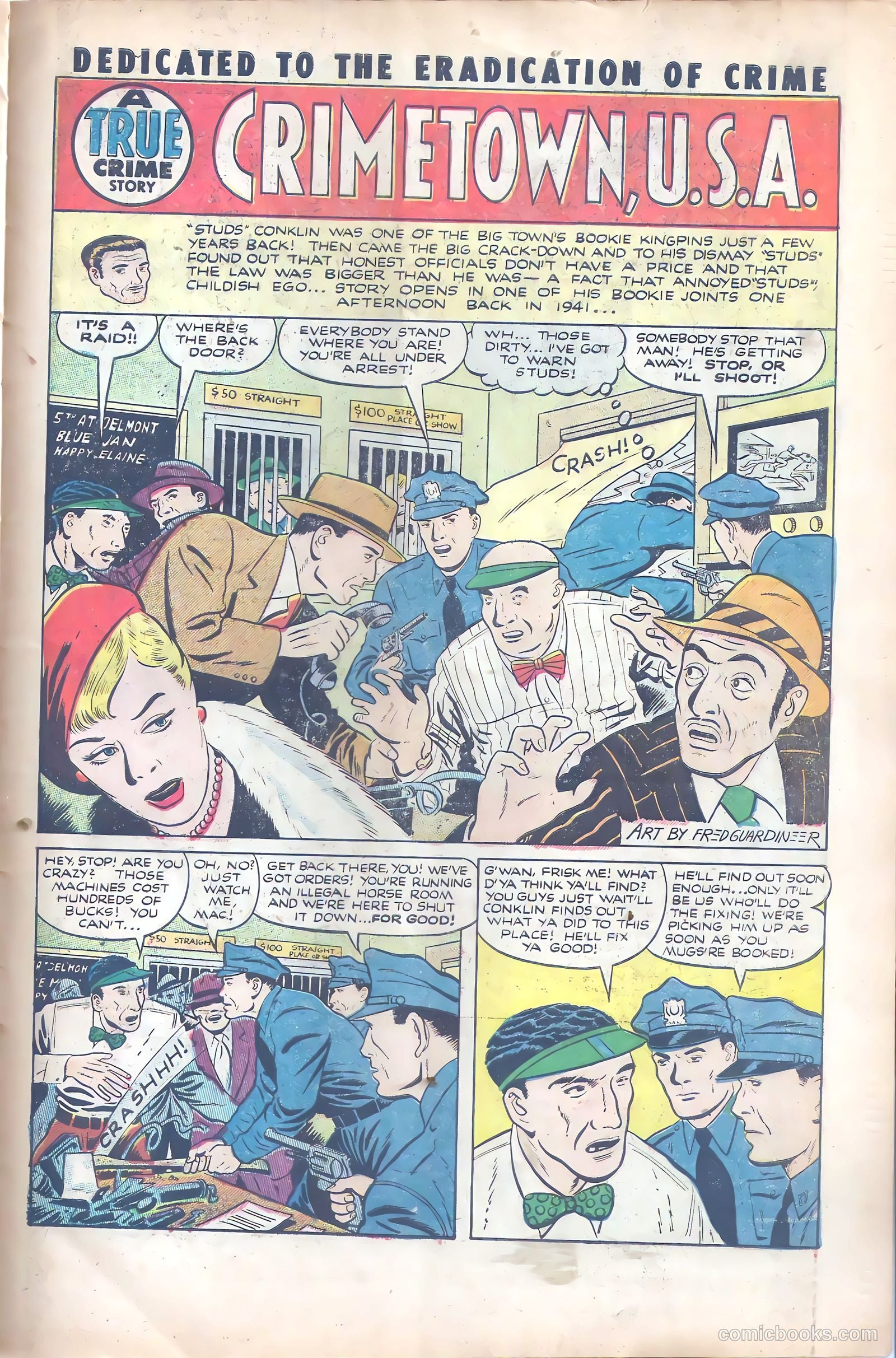 Crime and Punishment #55 (1952) — page 27 of 36