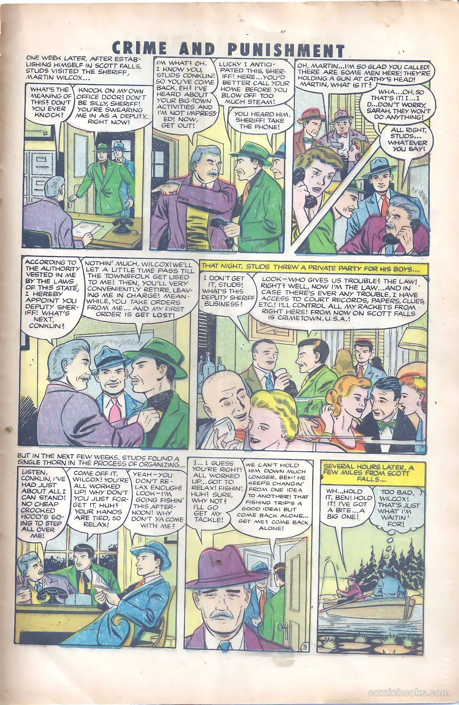 Crime and Punishment #55 (1952) — page 29 of 36