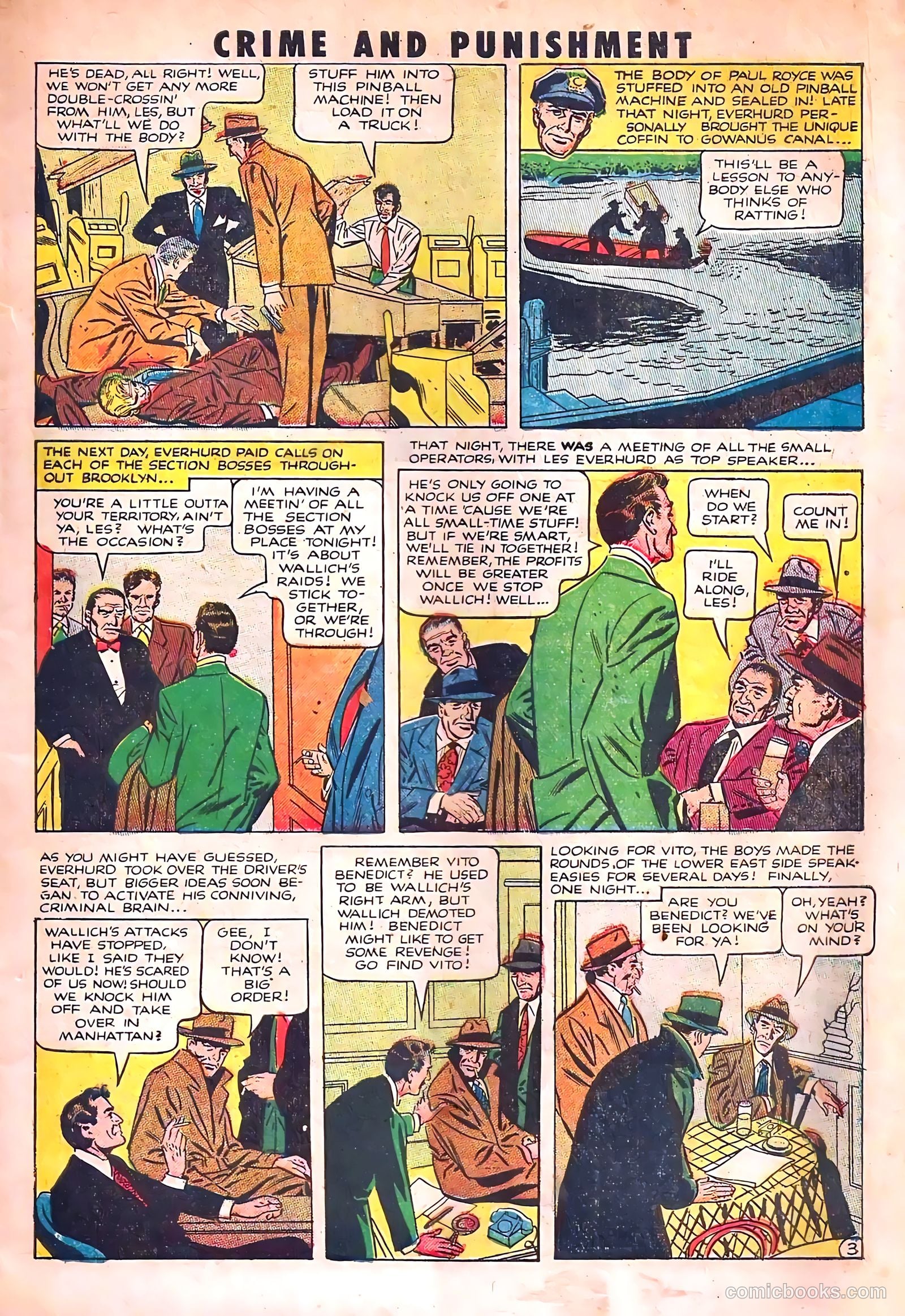 Crime and Punishment #56 (1952) — page 5 of 36