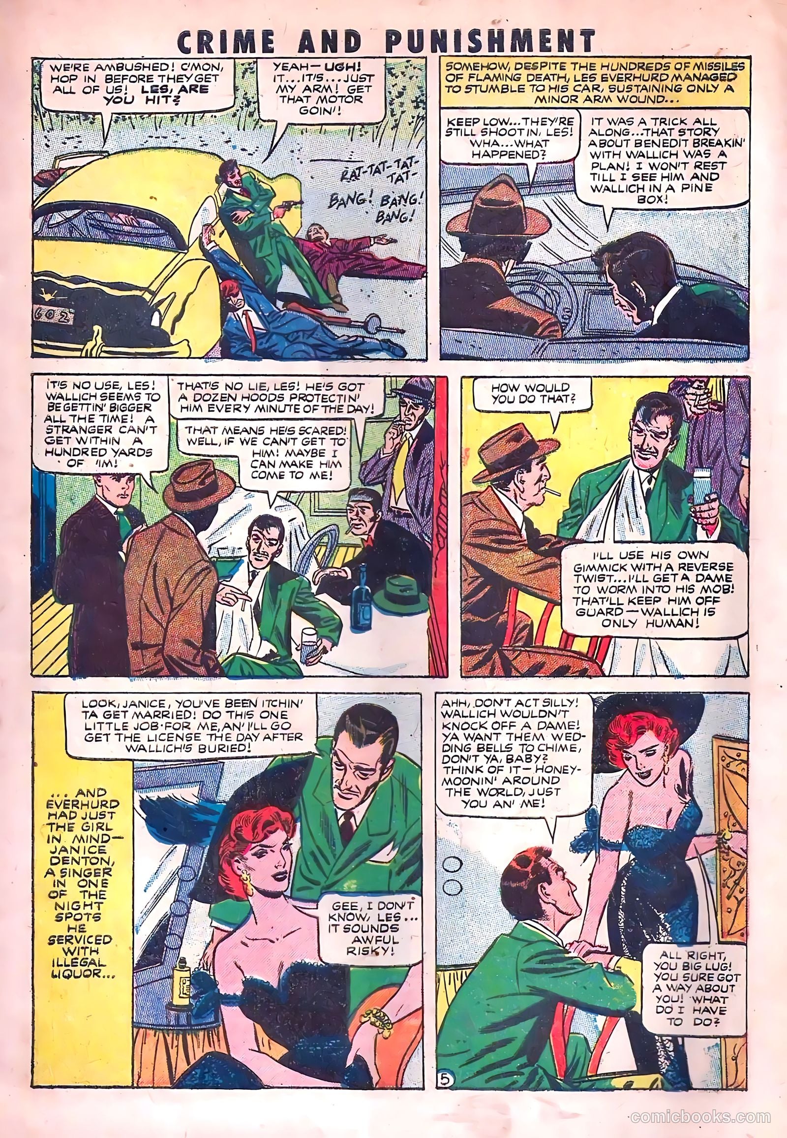 Crime and Punishment #56 (1952) — page 7 of 36