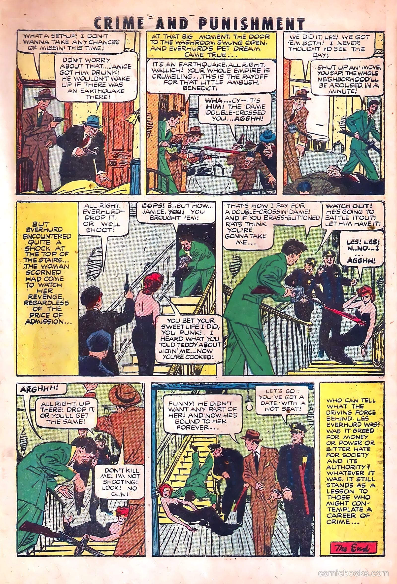 Crime and Punishment #56 (1952) — page 10 of 36