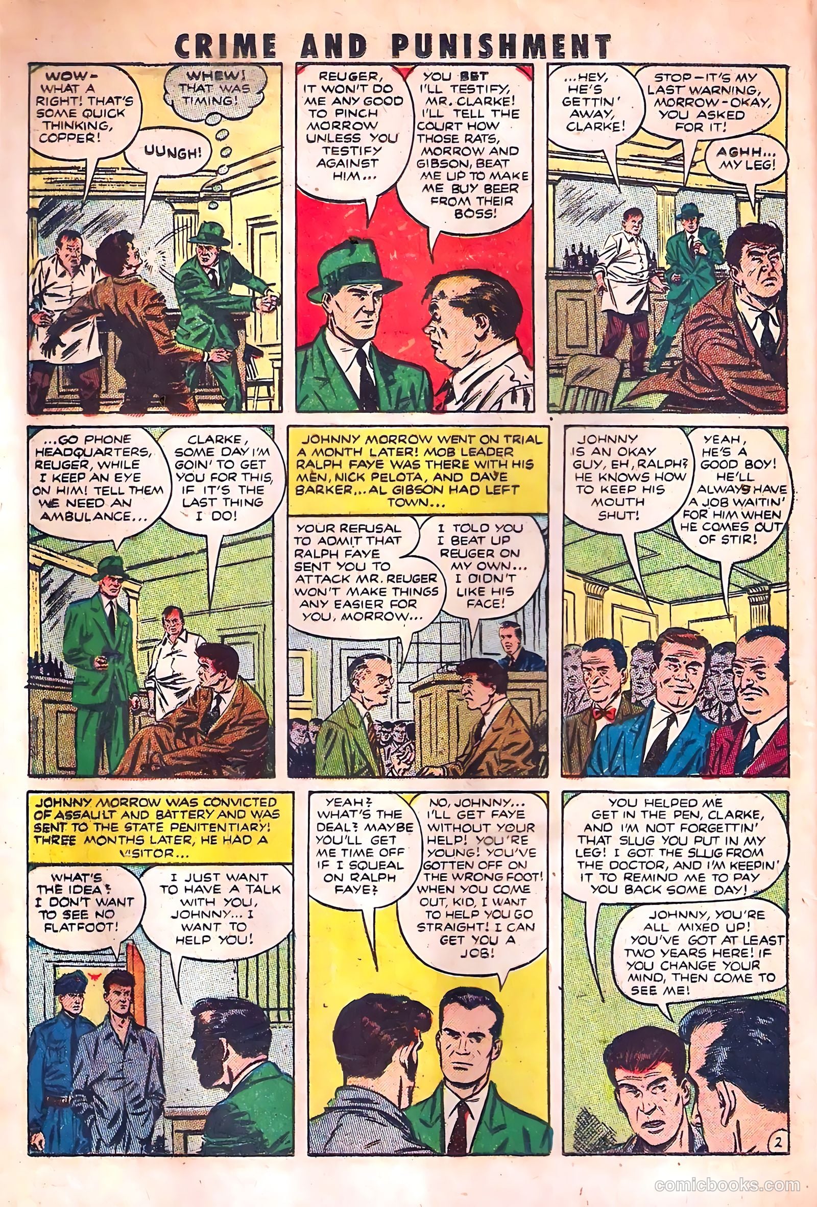 Crime and Punishment #56 (1952) — page 14 of 36