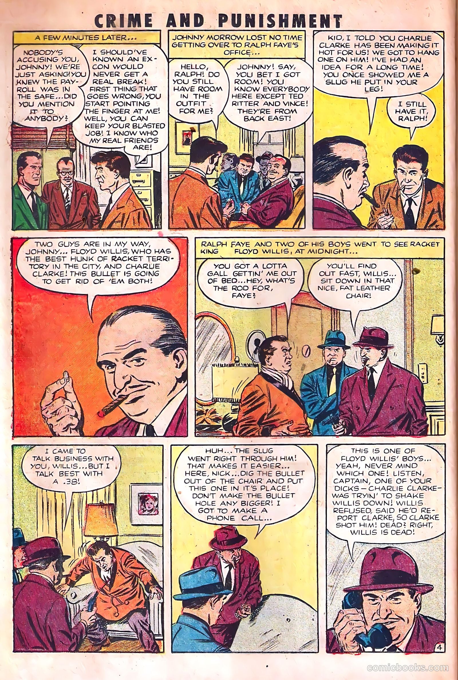 Crime and Punishment #56 (1952) — page 16 of 36