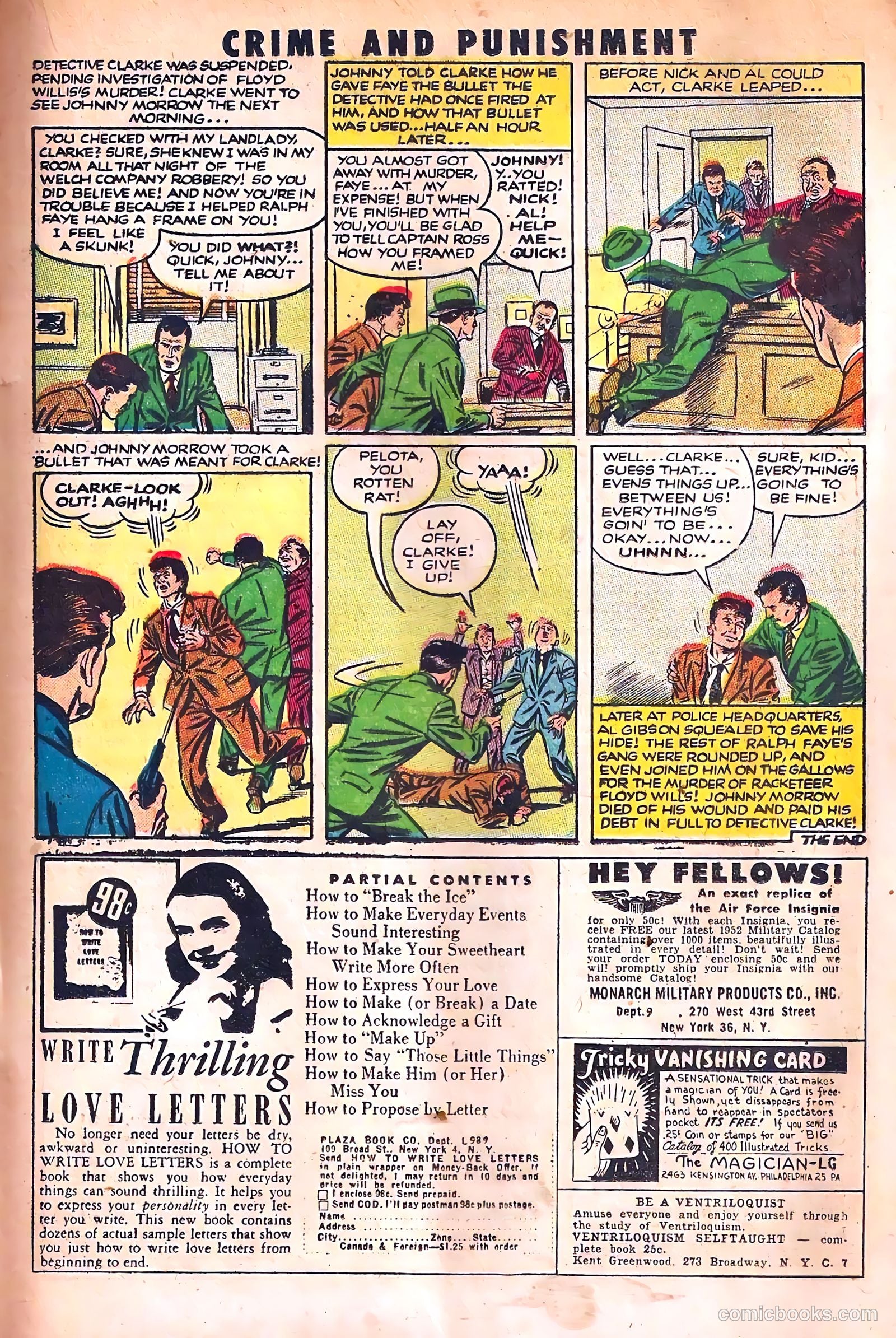 Crime and Punishment #56 (1952) — page 17 of 36