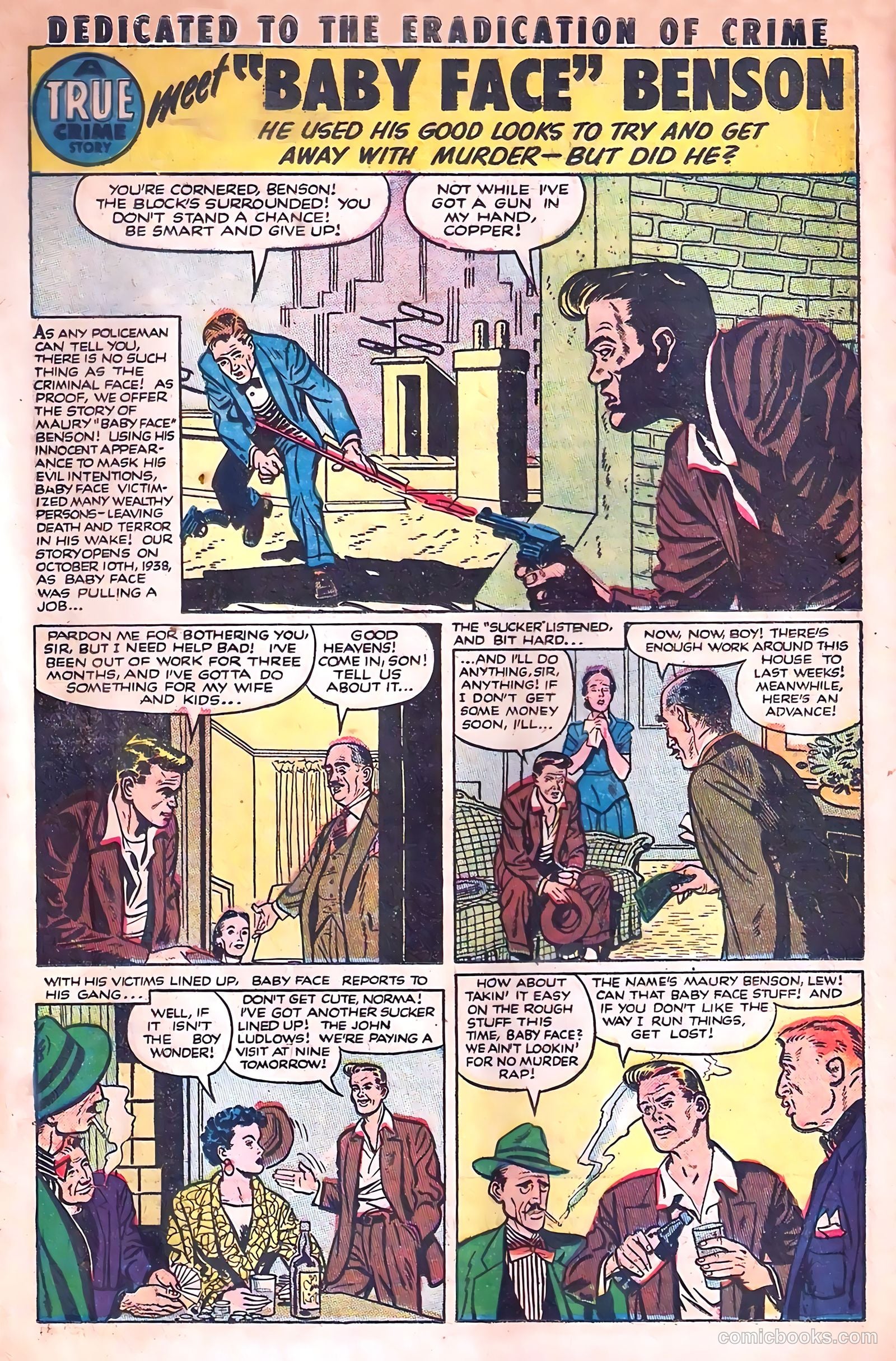 Crime and Punishment #56 (1952) — page 20 of 36