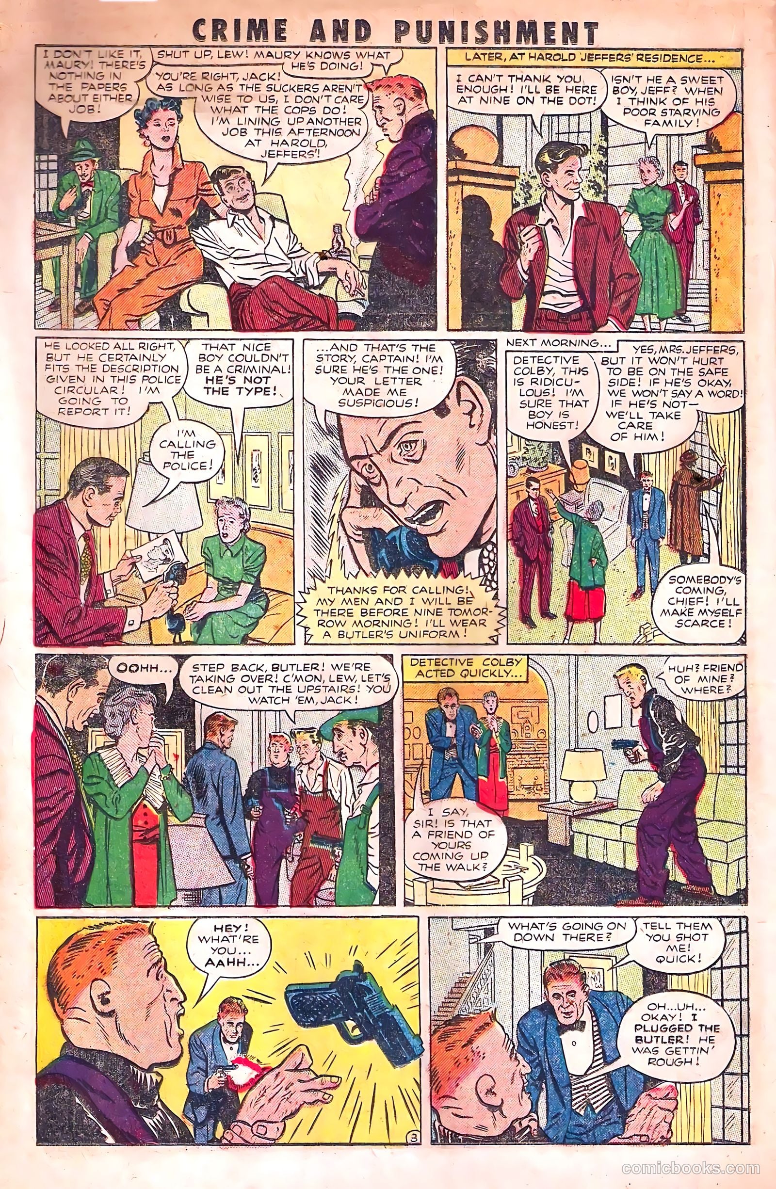 Crime and Punishment #56 (1952) — page 22 of 36