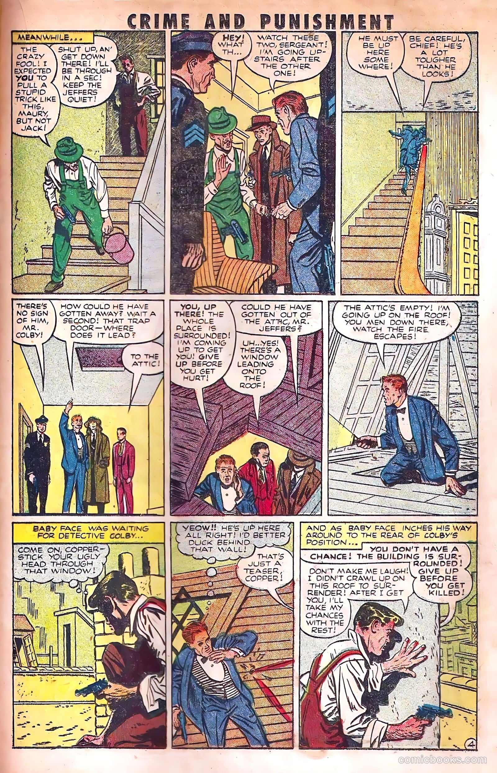 Crime and Punishment #56 (1952) — page 23 of 36