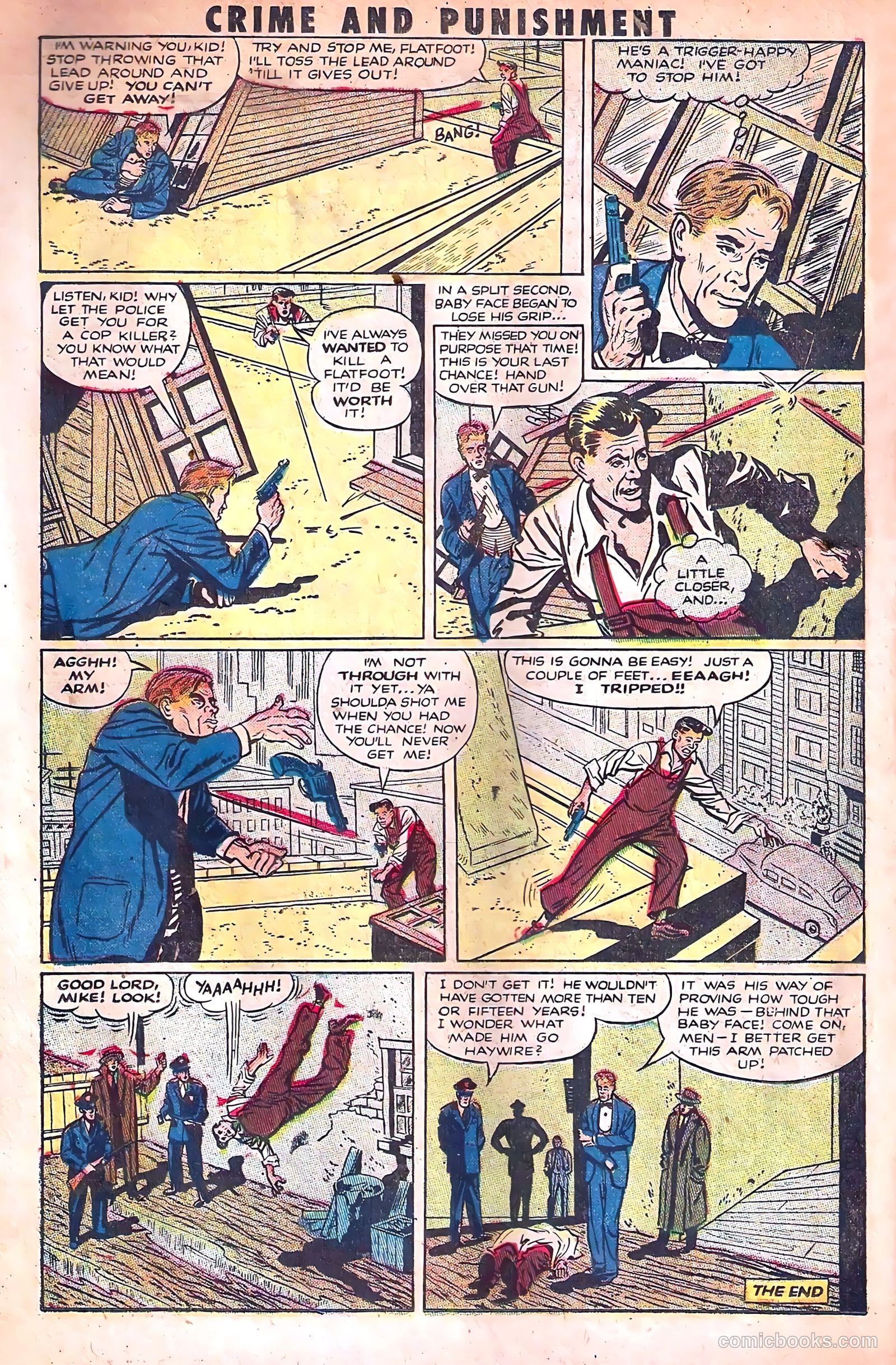 Crime and Punishment #56 (1952) — page 24 of 36