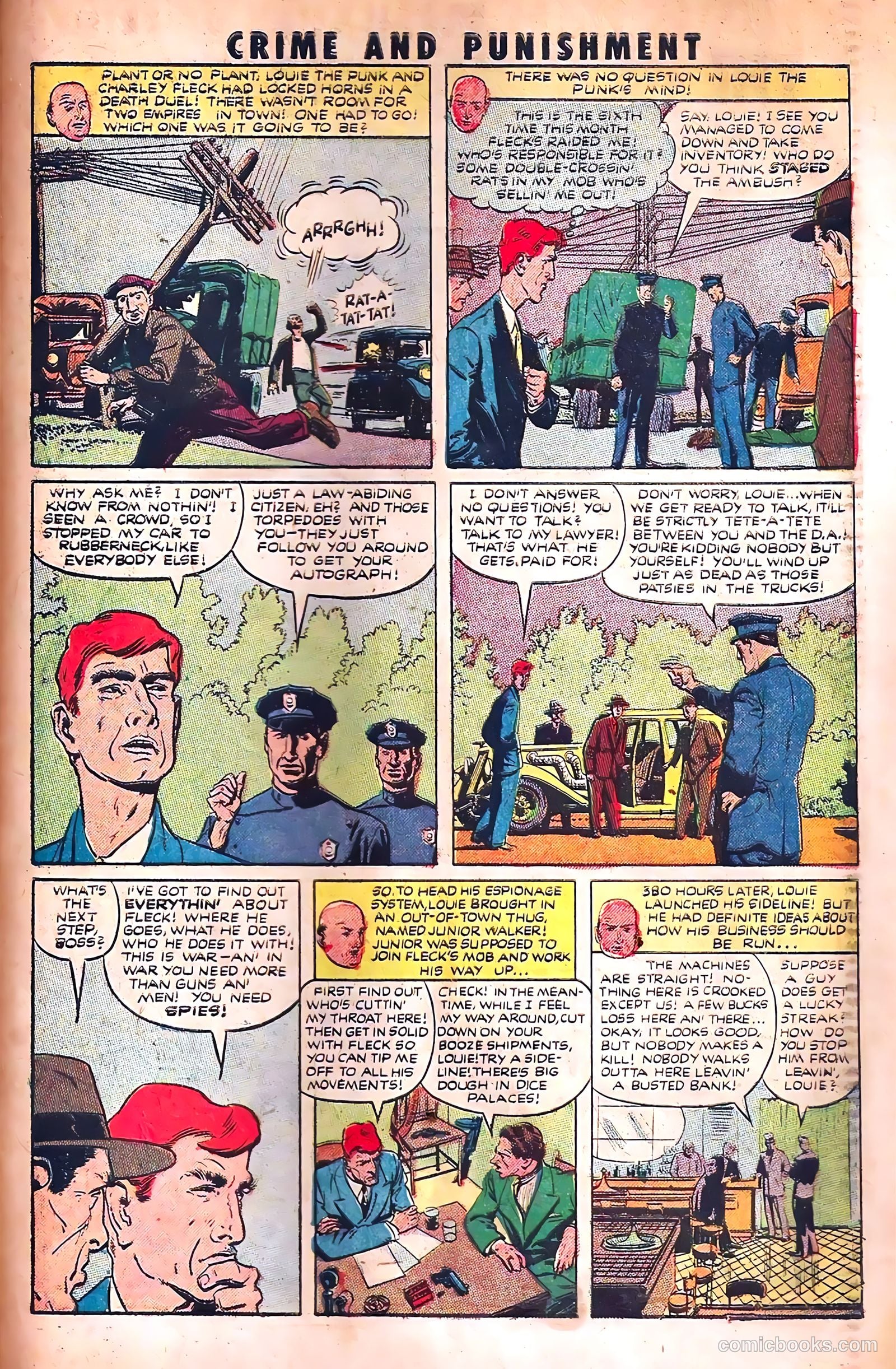 Crime and Punishment #56 (1952) — page 27 of 36