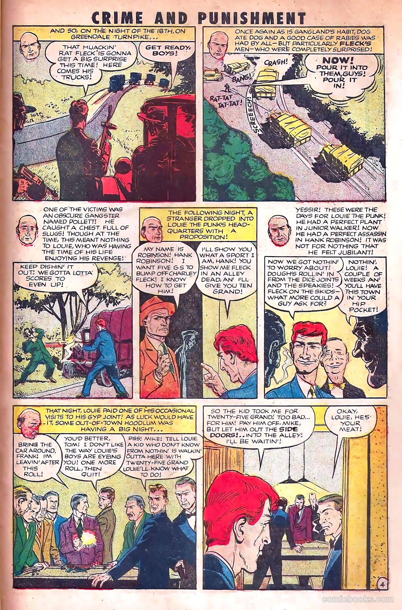 Crime and Punishment #56 (1952) — page 29 of 36