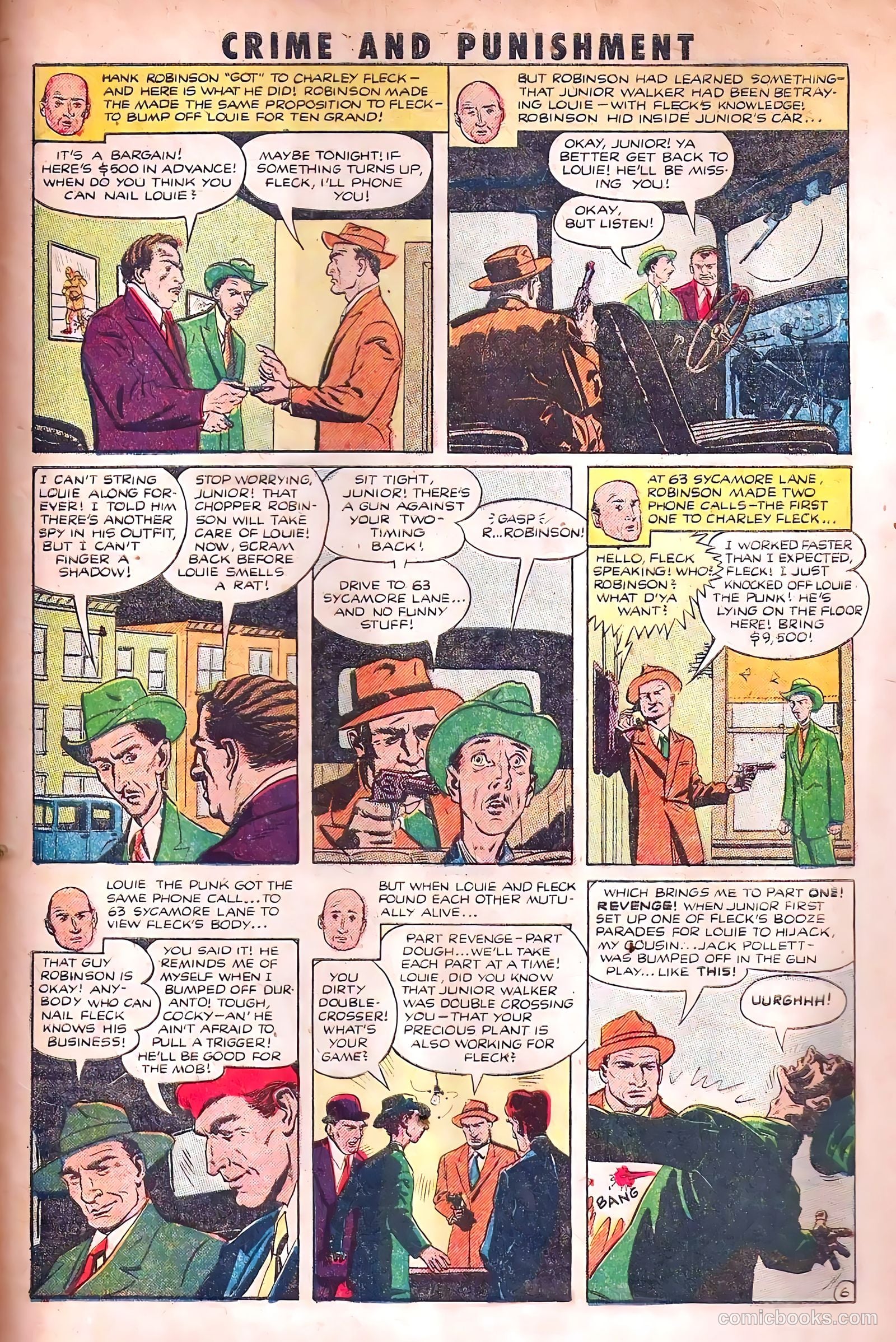 Crime and Punishment #56 (1952) — page 31 of 36