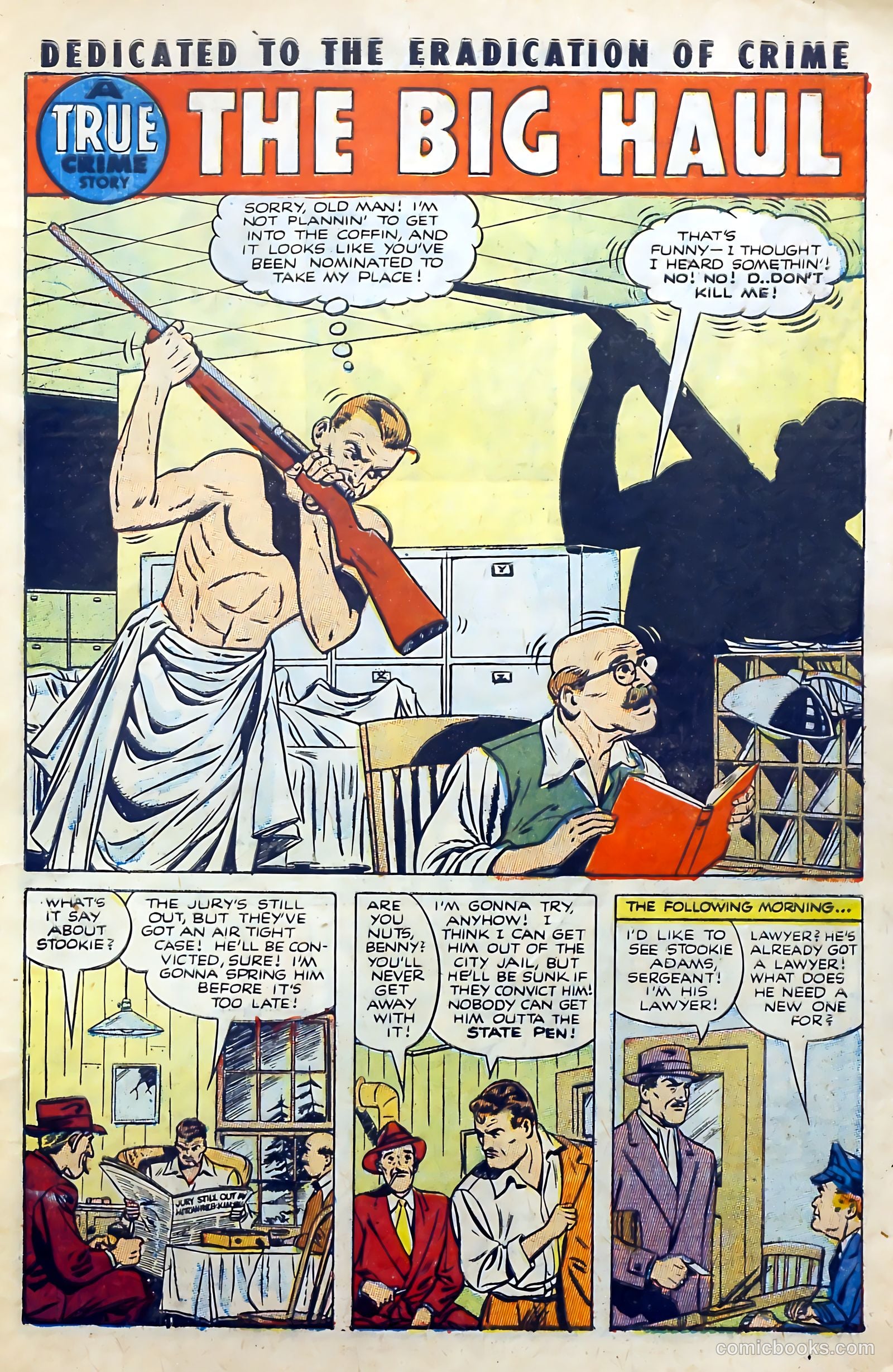 Crime and Punishment #57 (1952) — page 3 of 37