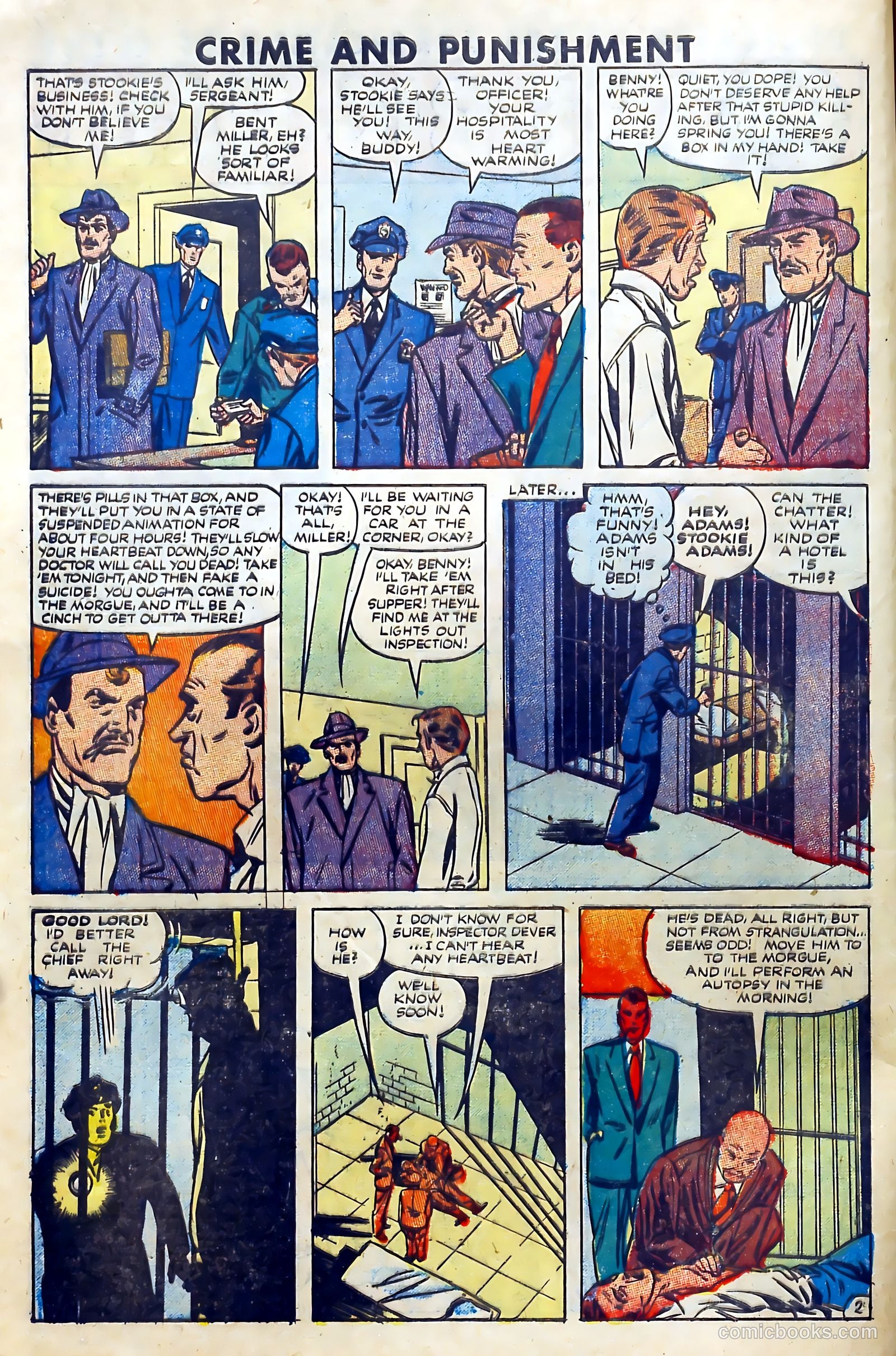 Crime and Punishment #57 (1952) — page 4 of 37