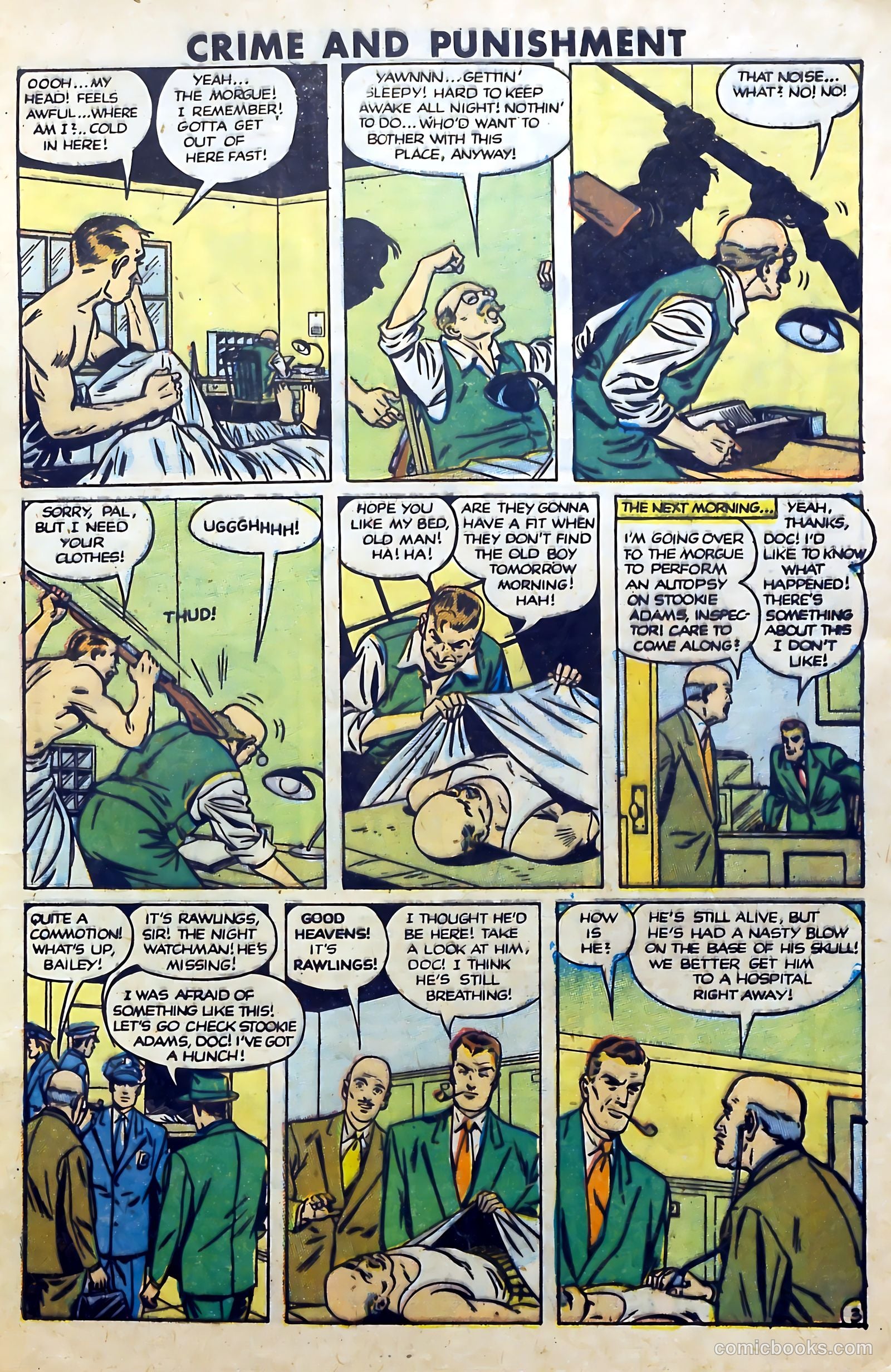 Crime and Punishment #57 (1952) — page 5 of 37