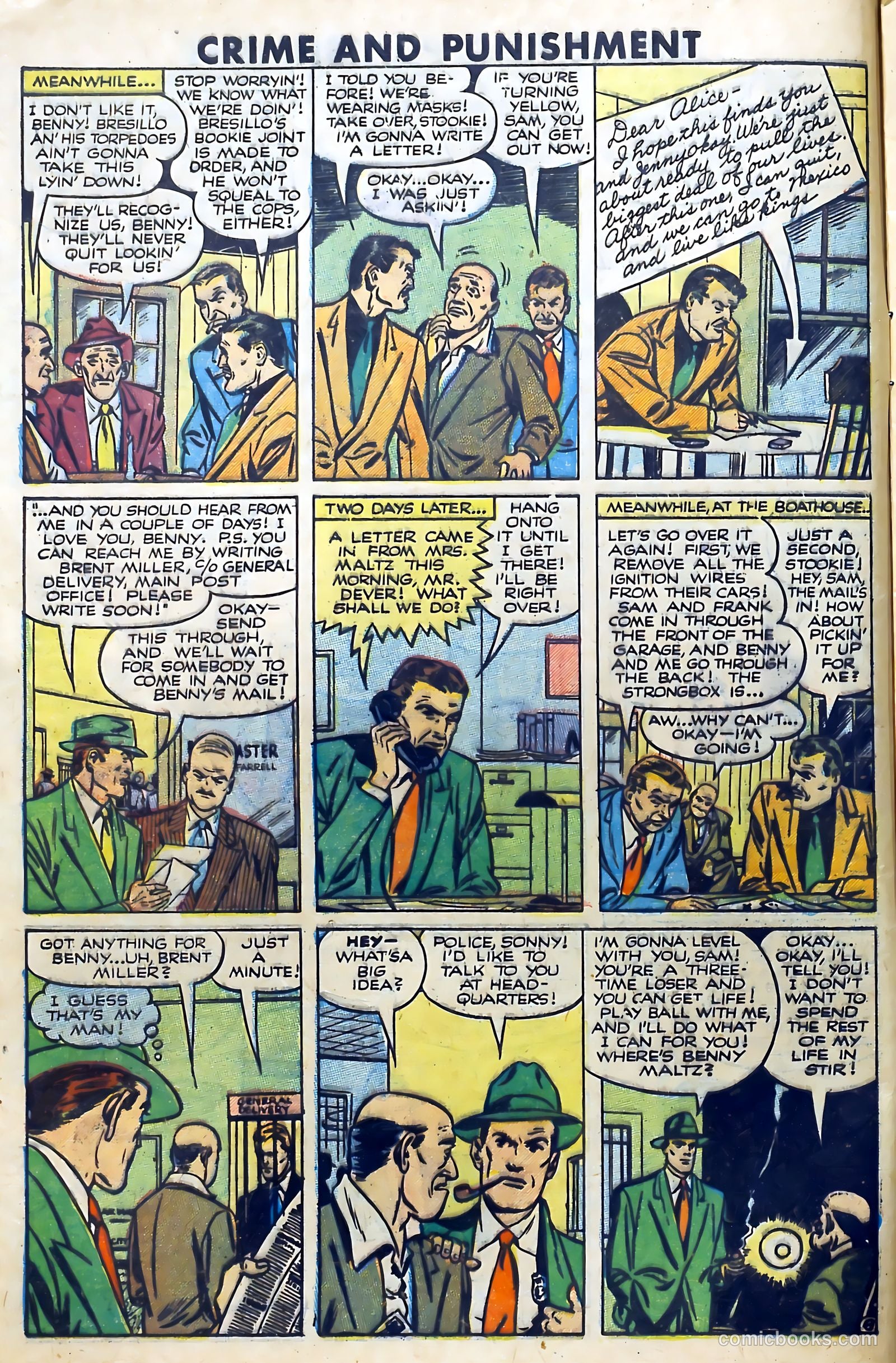 Crime and Punishment #57 (1952) — page 8 of 37