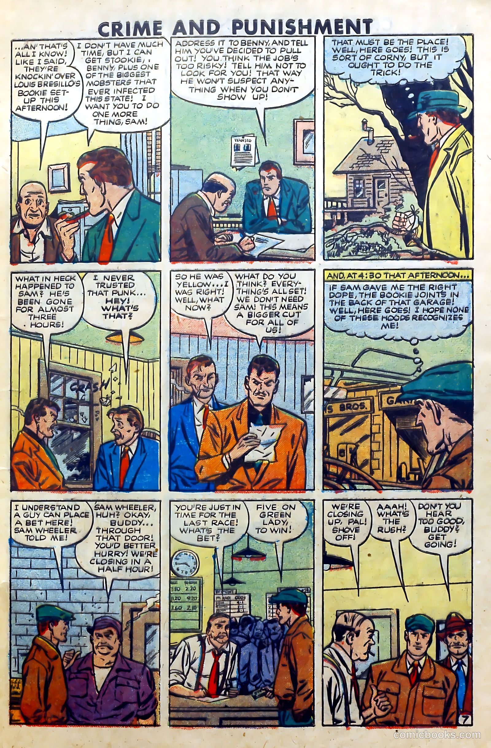 Crime and Punishment #57 (1952) — page 9 of 37