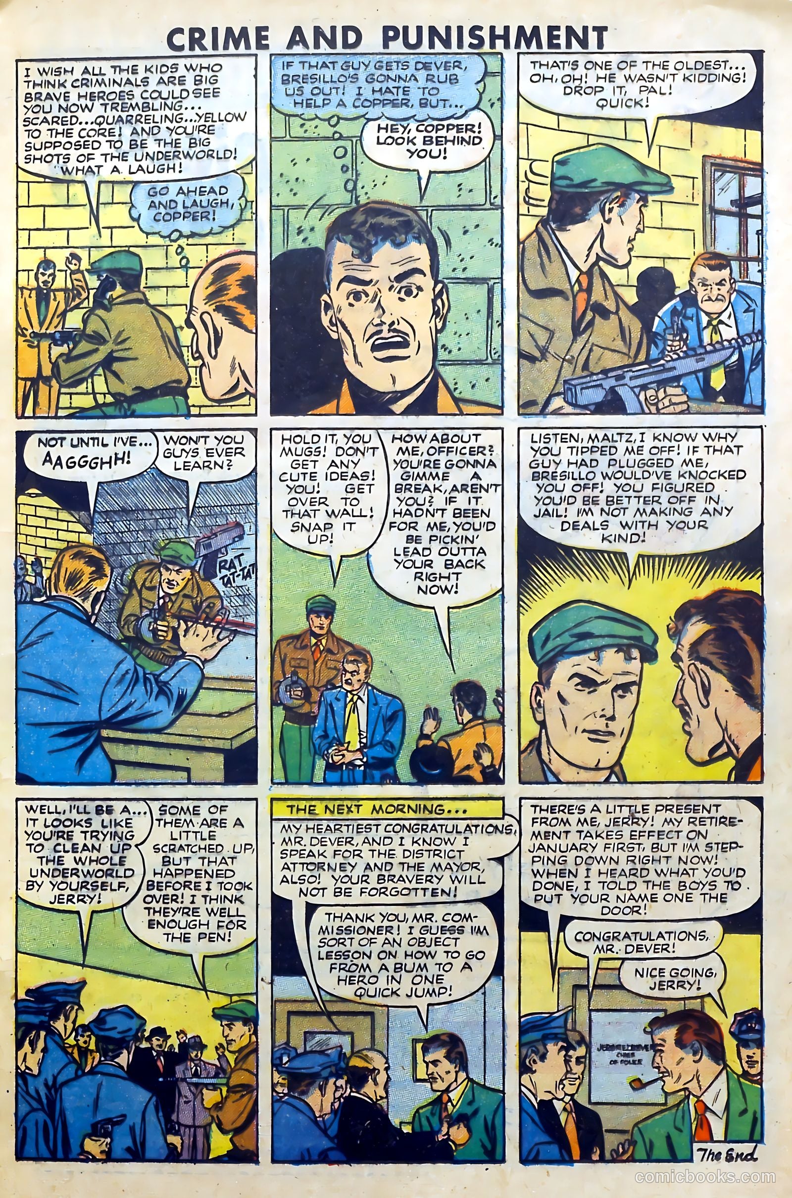Crime and Punishment #57 (1952) — page 13 of 37