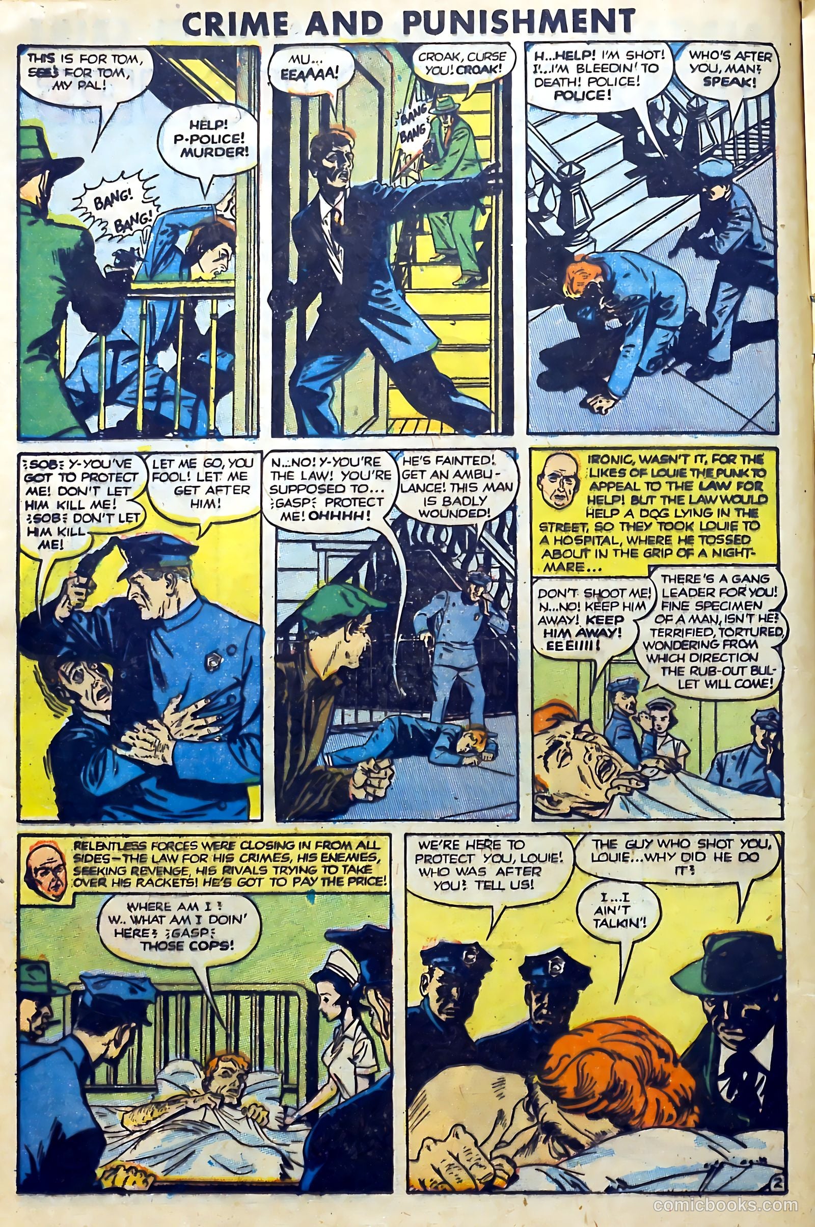 Crime and Punishment #57 (1952) — page 16 of 37