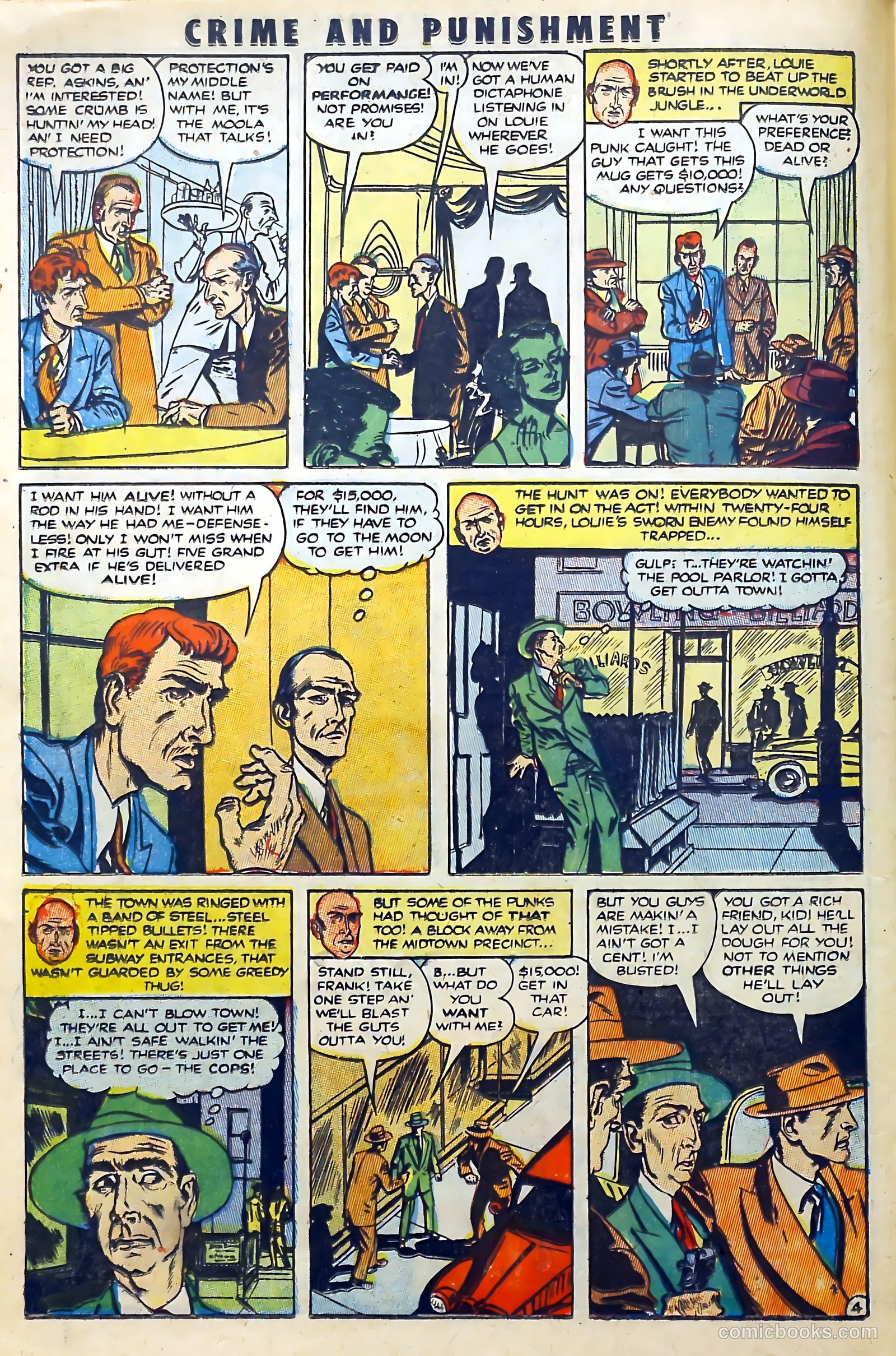 Crime and Punishment #57 (1952) — page 18 of 37