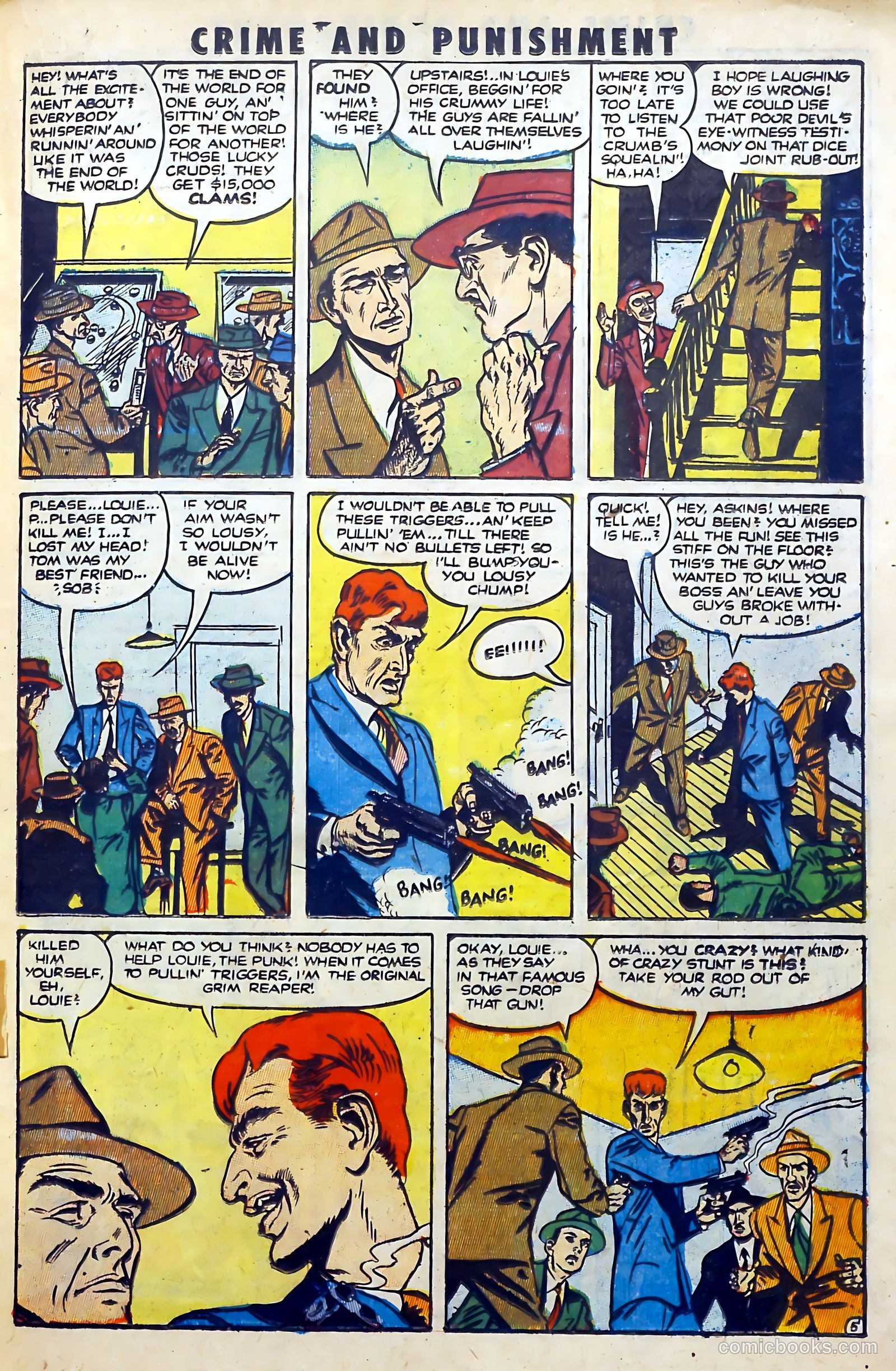Crime and Punishment #57 (1952) — page 19 of 37