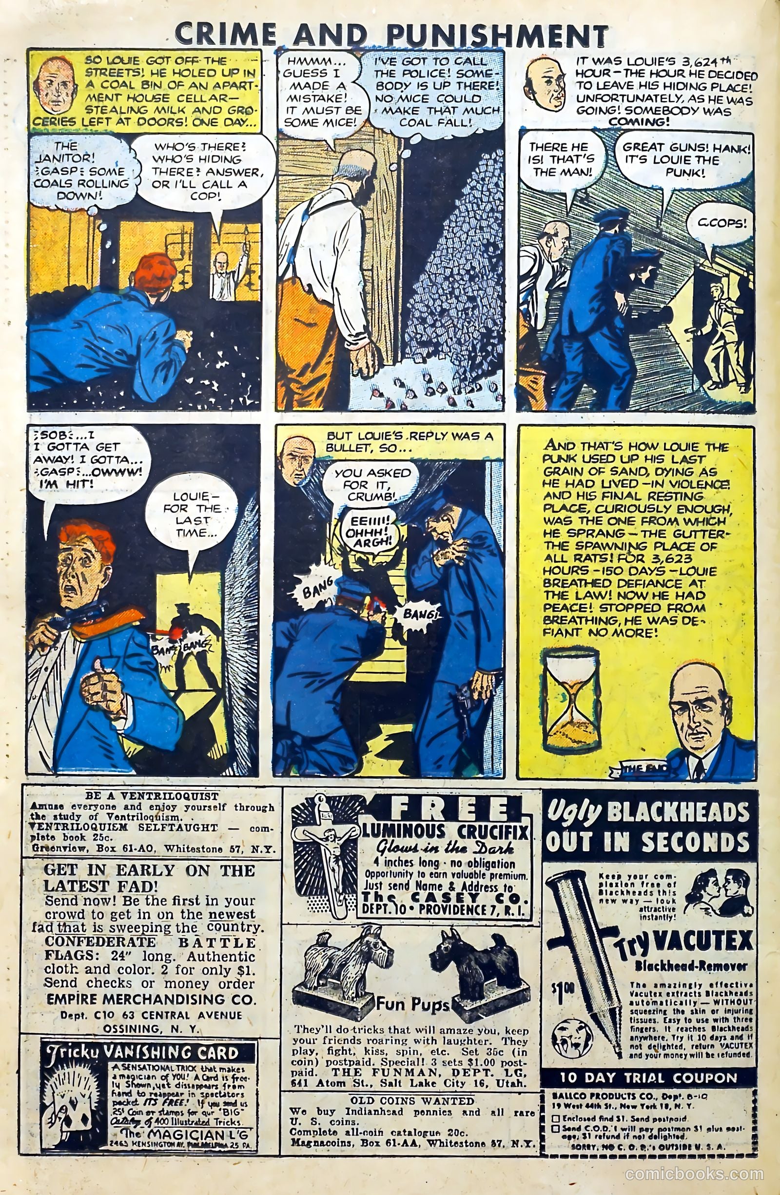 Crime and Punishment #57 (1952) — page 22 of 37