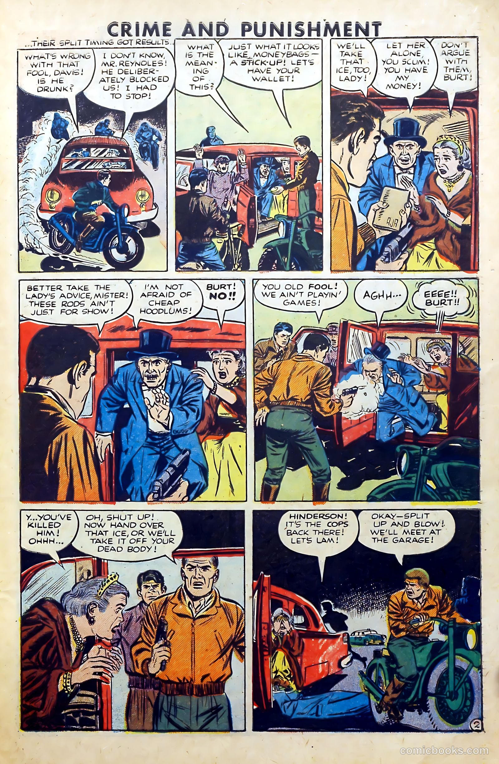 Crime and Punishment #57 (1952) — page 27 of 37