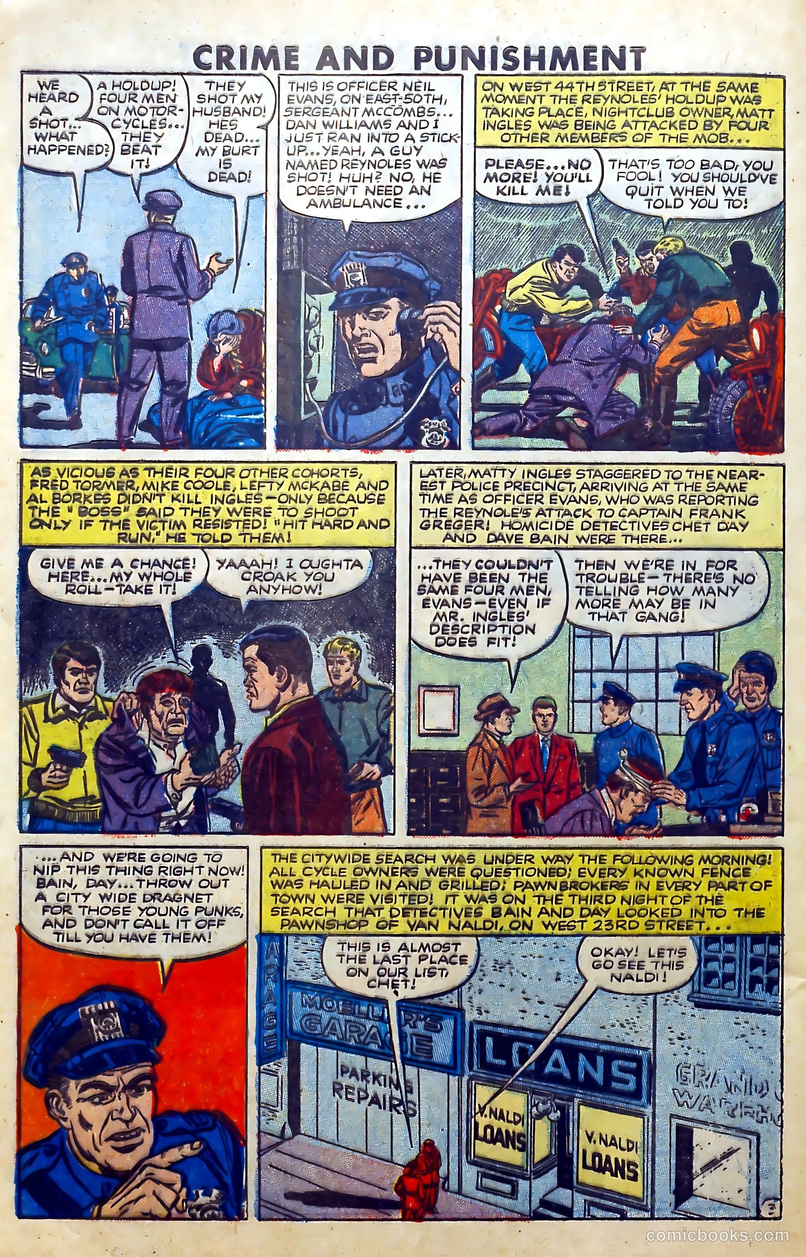 Crime and Punishment #57 (1952) — page 28 of 37