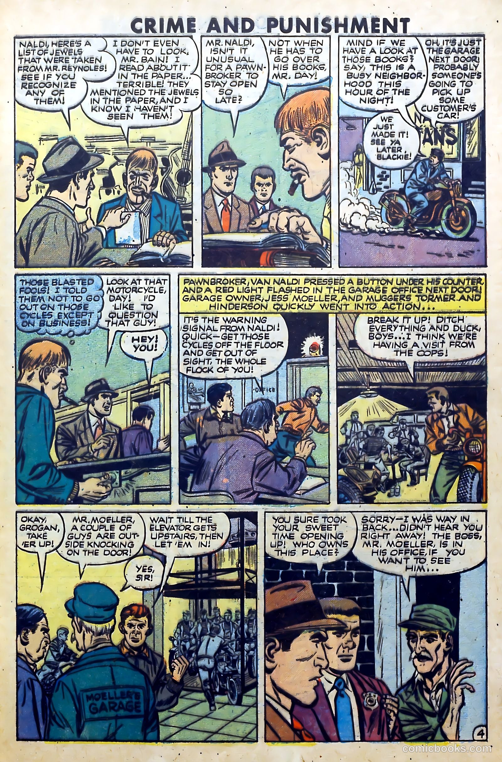 Crime and Punishment #57 (1952) — page 29 of 37