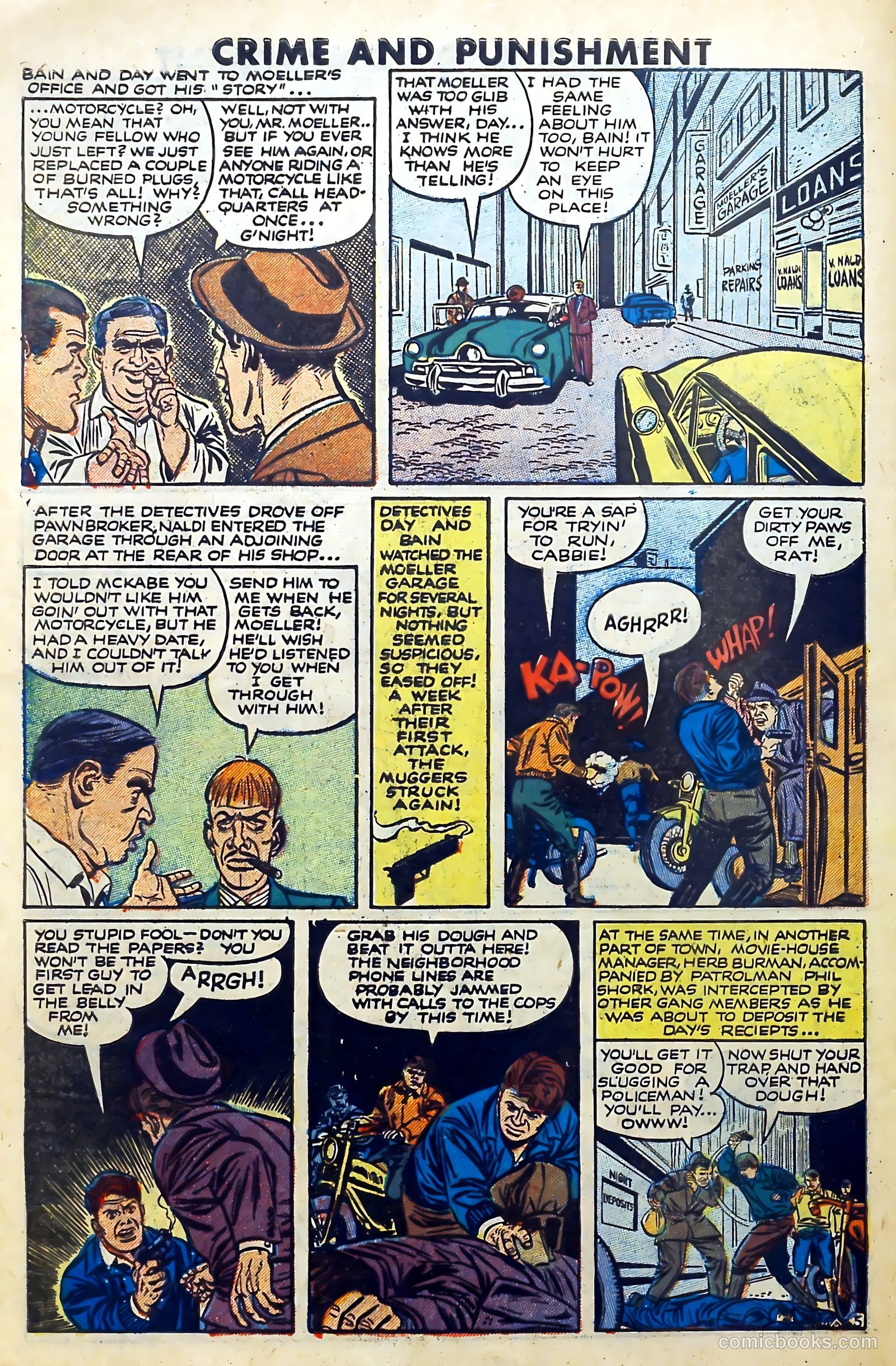 Crime and Punishment #57 (1952) — page 30 of 37