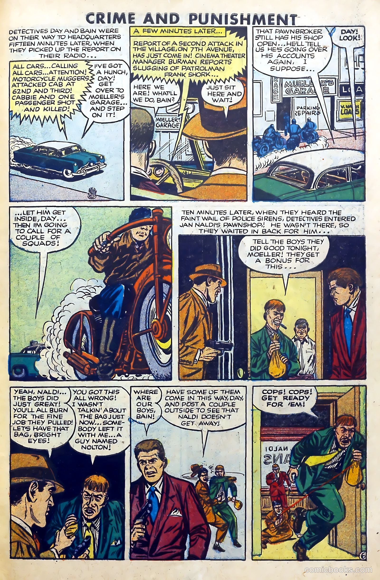 Crime and Punishment #57 (1952) — page 31 of 37