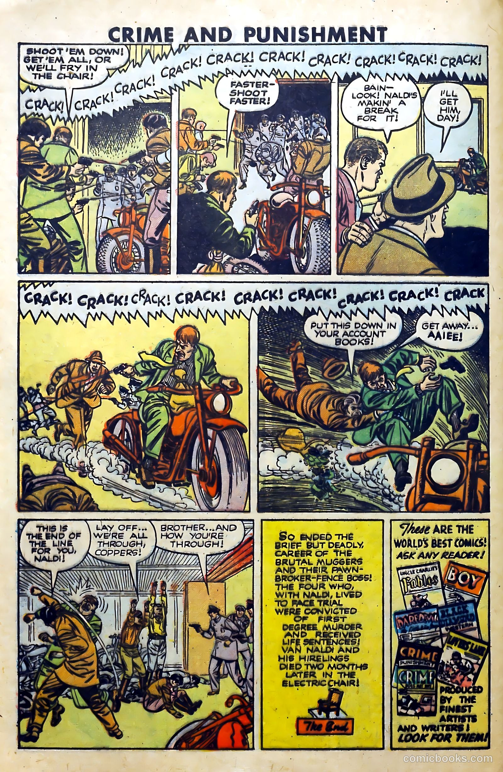 Crime and Punishment #57 (1952) — page 32 of 37