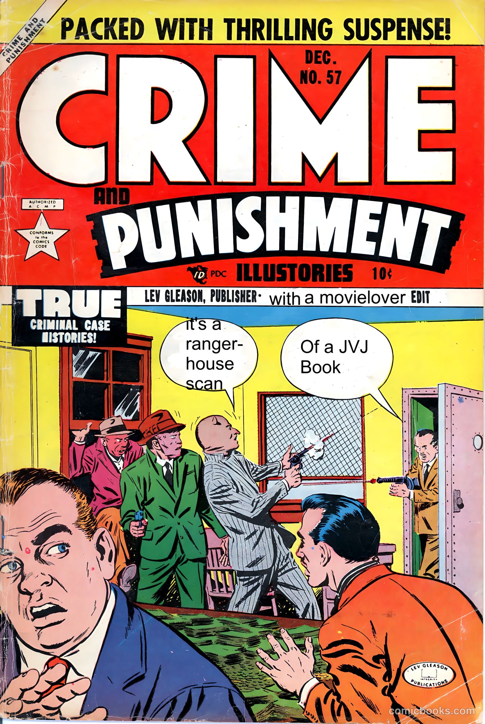 Crime and Punishment #57 (1952) — page 37 of 37