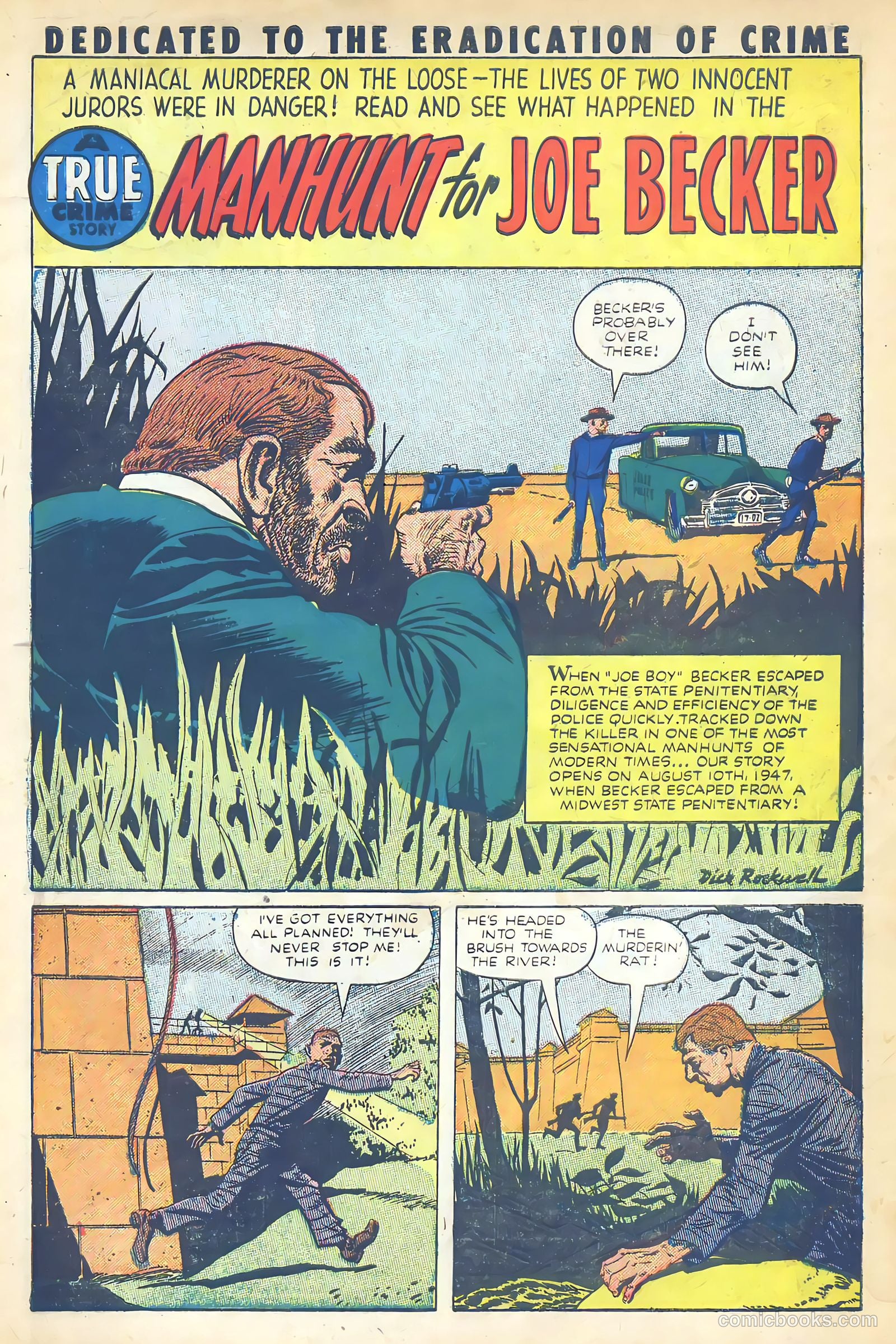 Crime and Punishment #58 (1953) — page 3 of 36