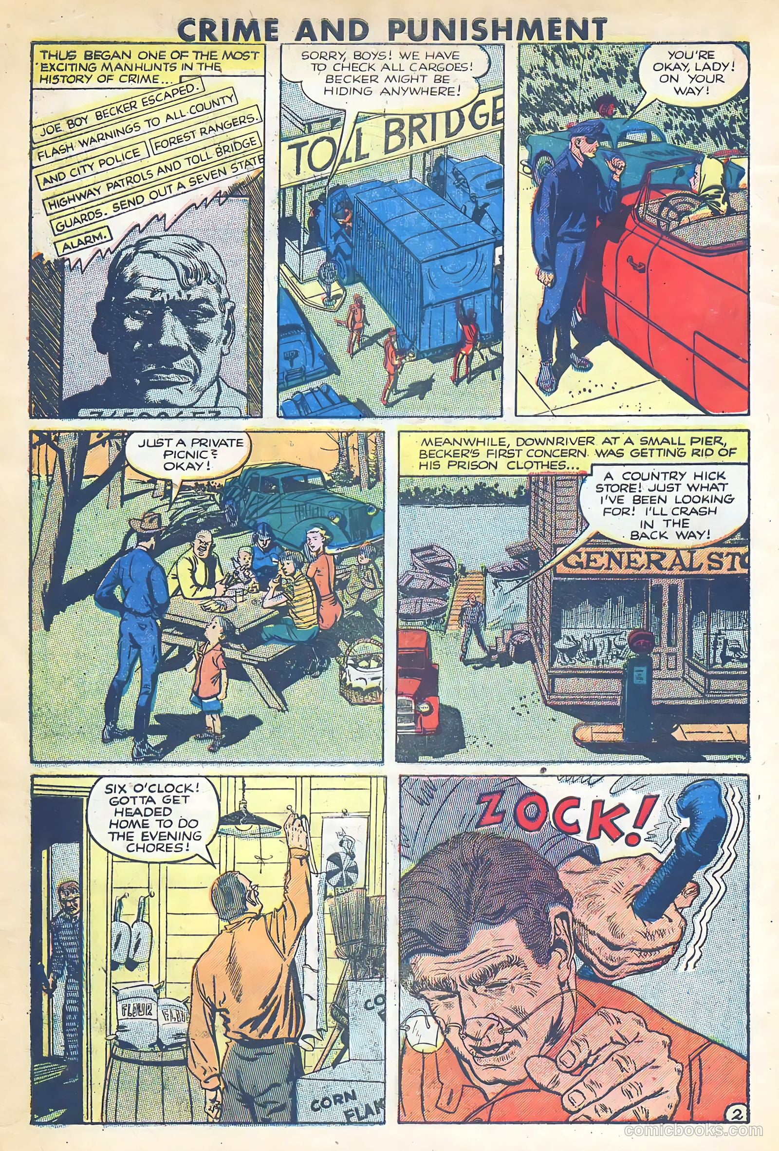 Crime and Punishment #58 (1953) — page 4 of 36